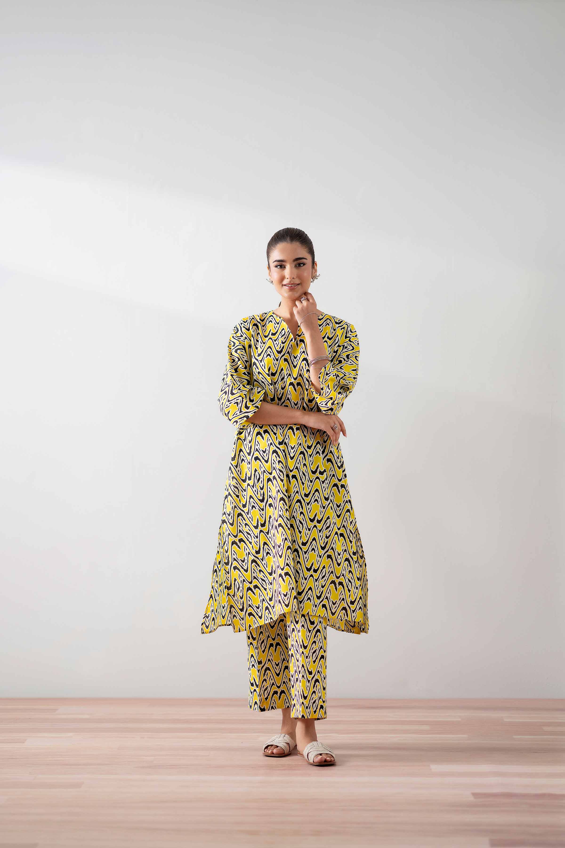 2 Piece - Printed Suit - PS25-217