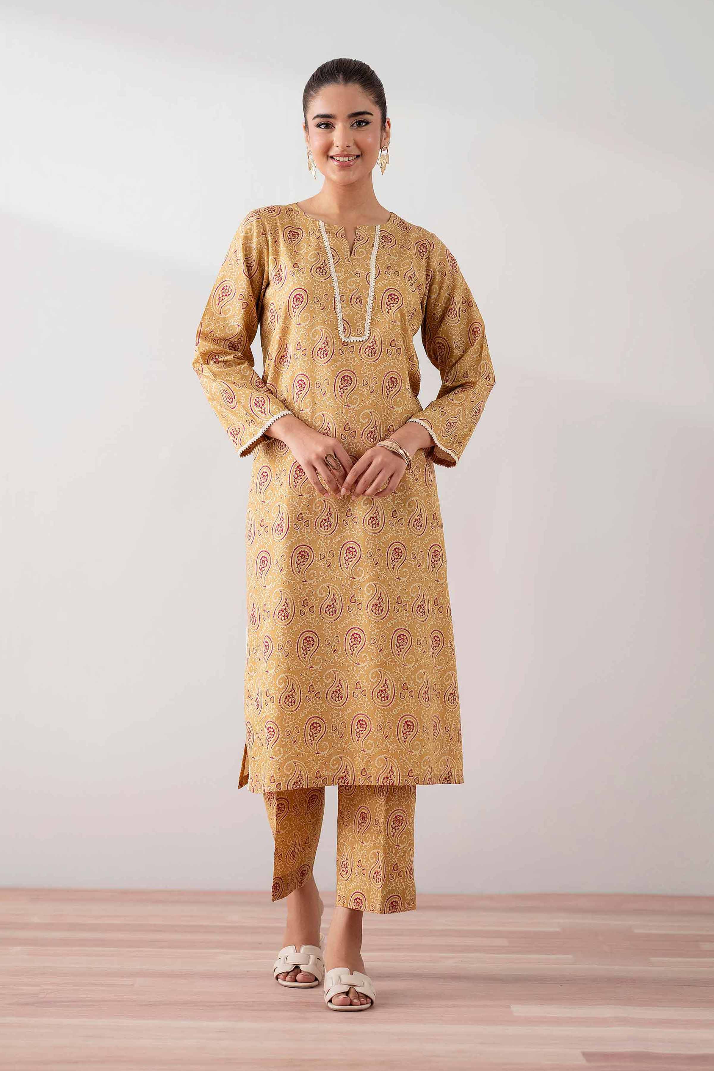 2 Piece - Printed Suit - PS25-218
