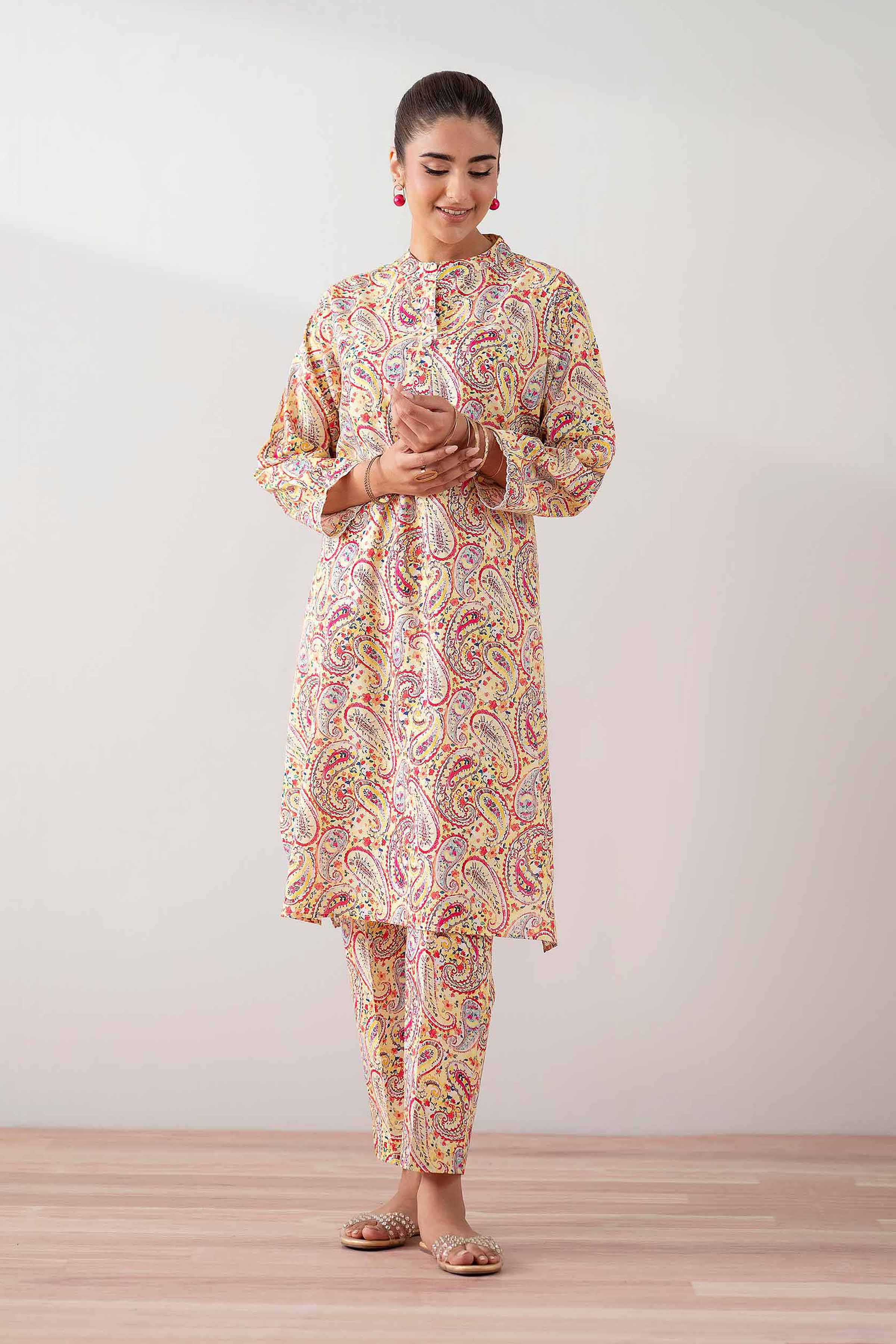 2 Piece - Printed Suit - PS25-234