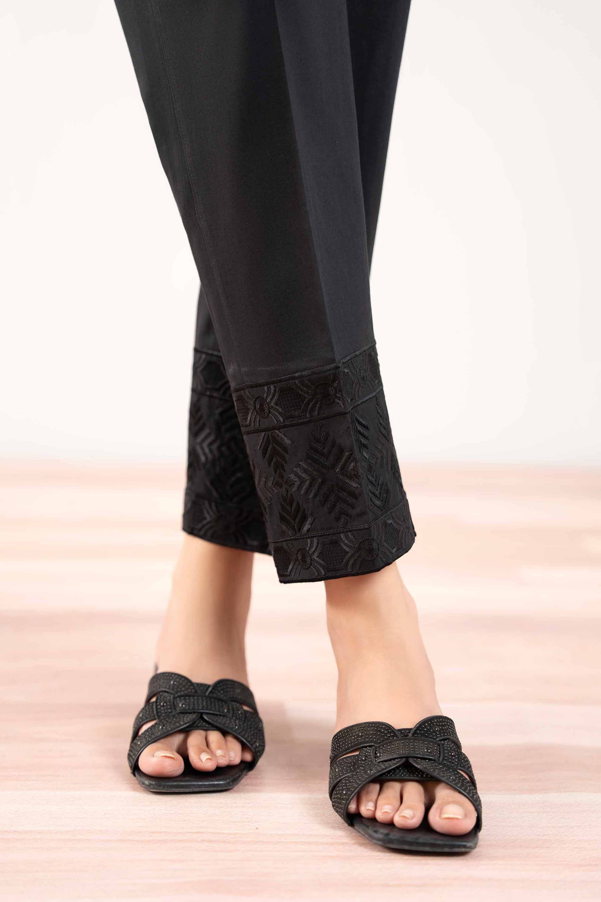 Embroidered Trousers - PS25-246