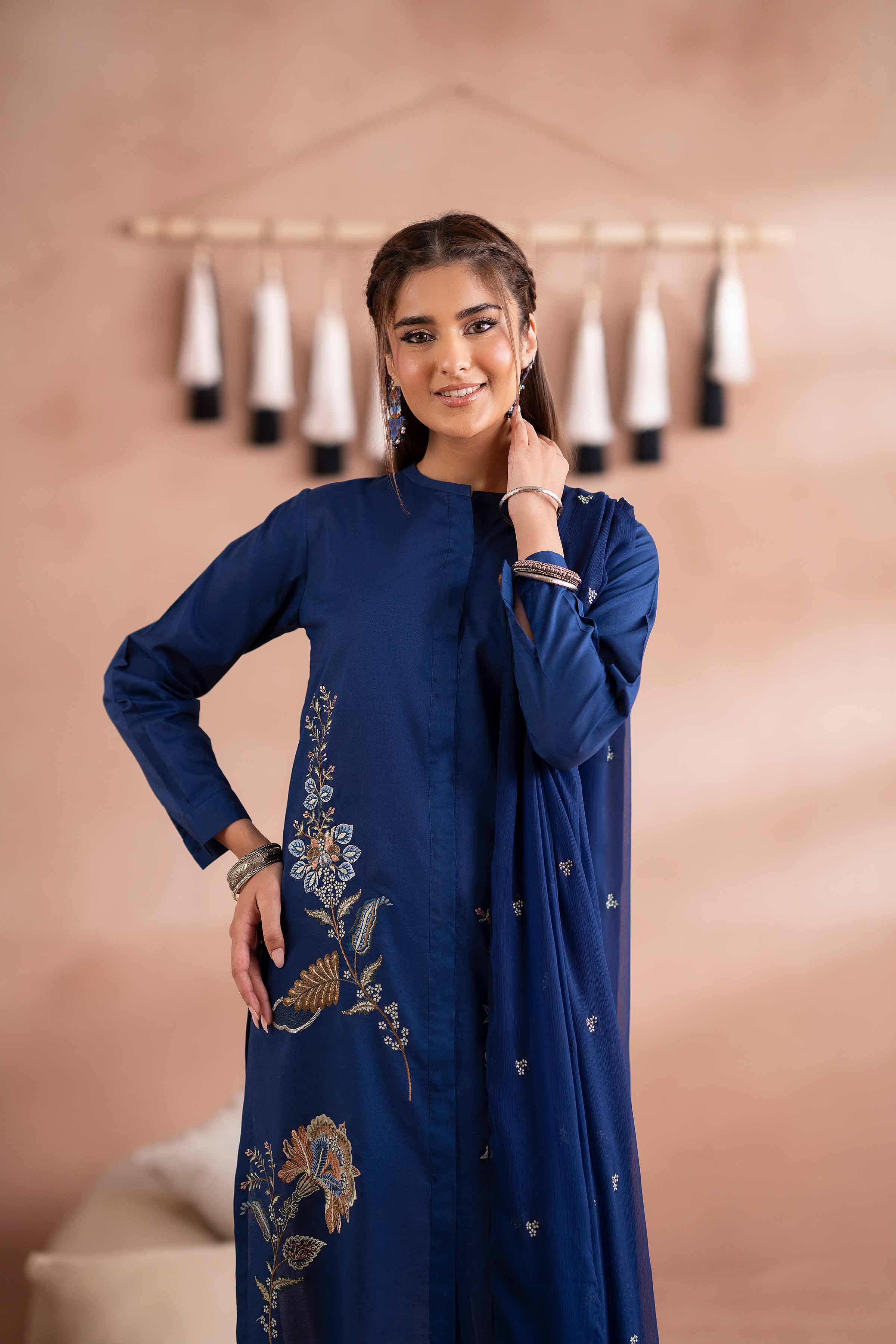 Nishat Linen UAE - Embroidered Shirt - PS25-265