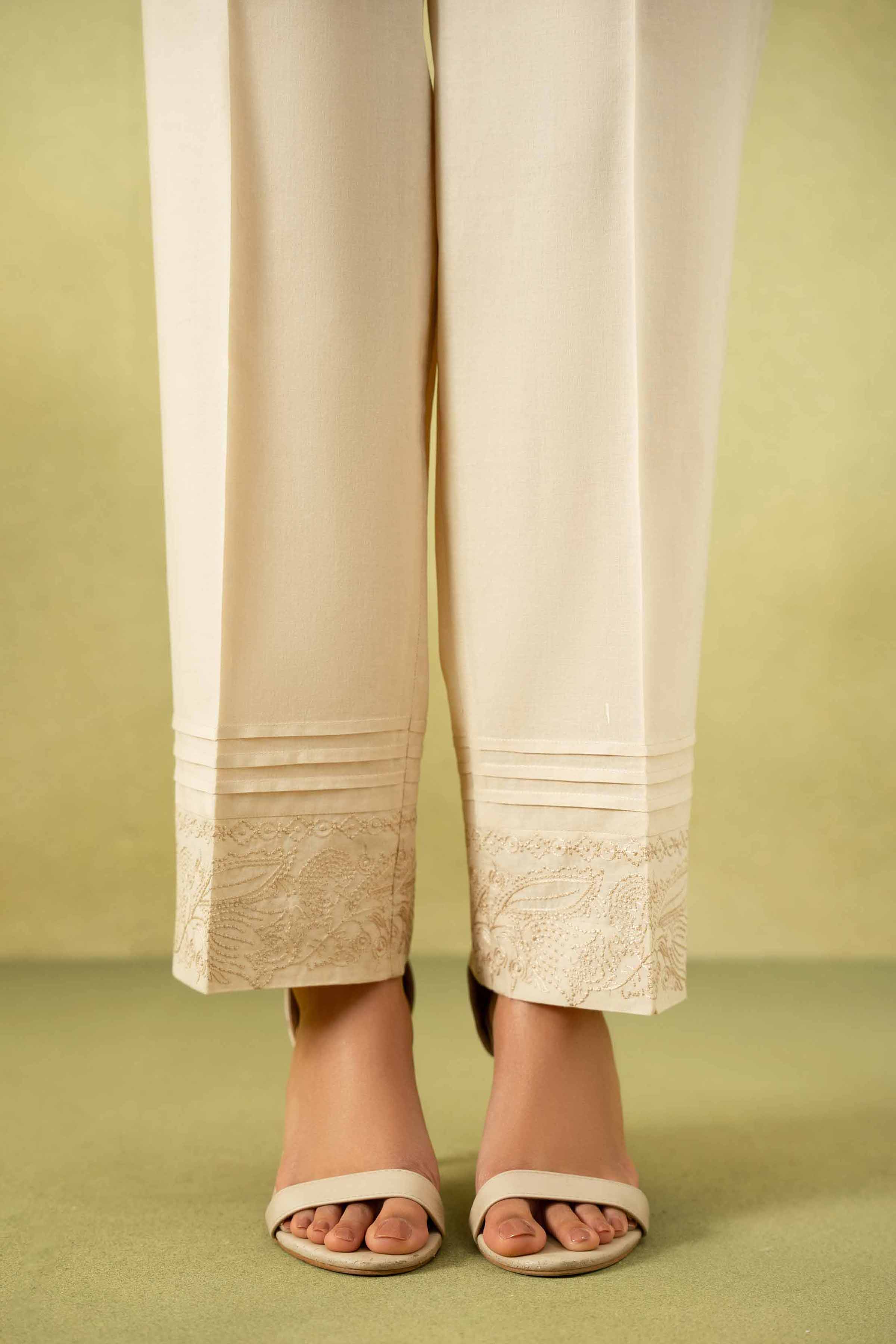 Embroidered Trousers - PS25-62