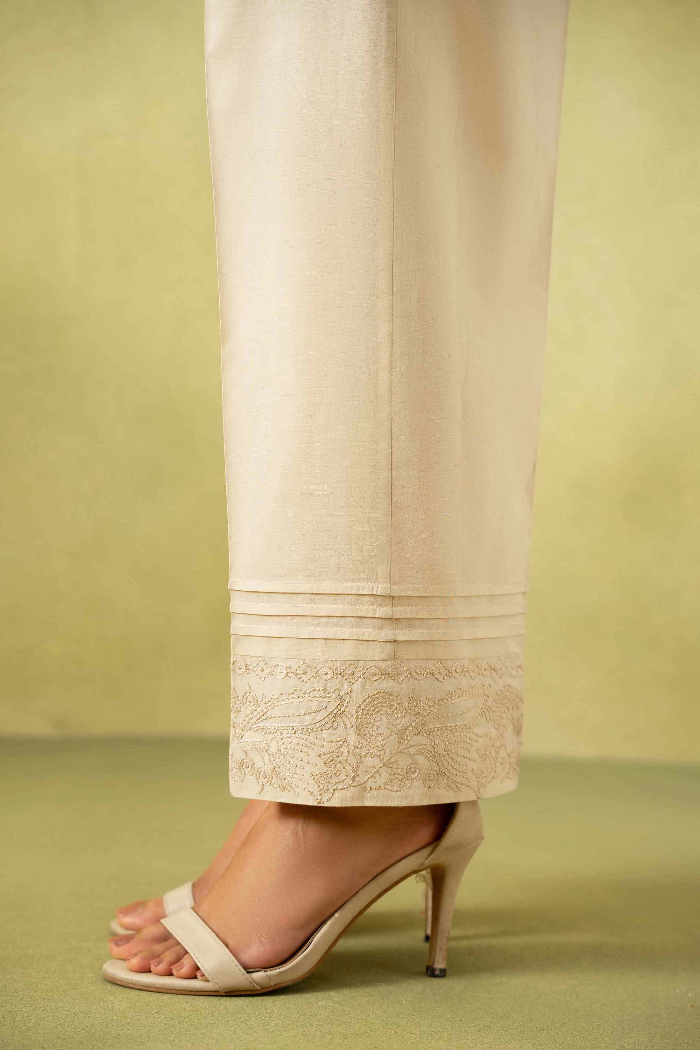 Embroidered Trousers - PS25-62