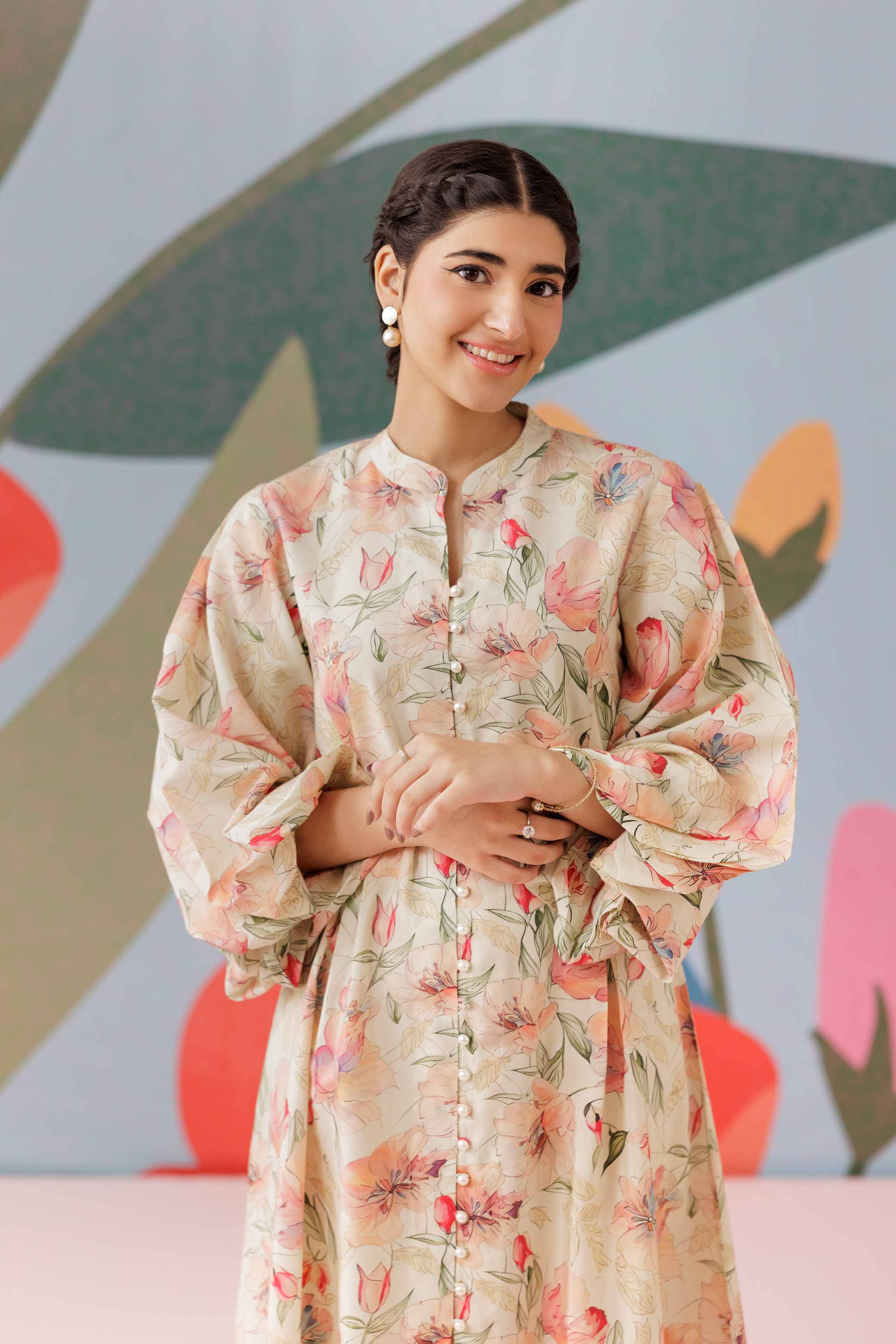 Printed Dress - PS25-72