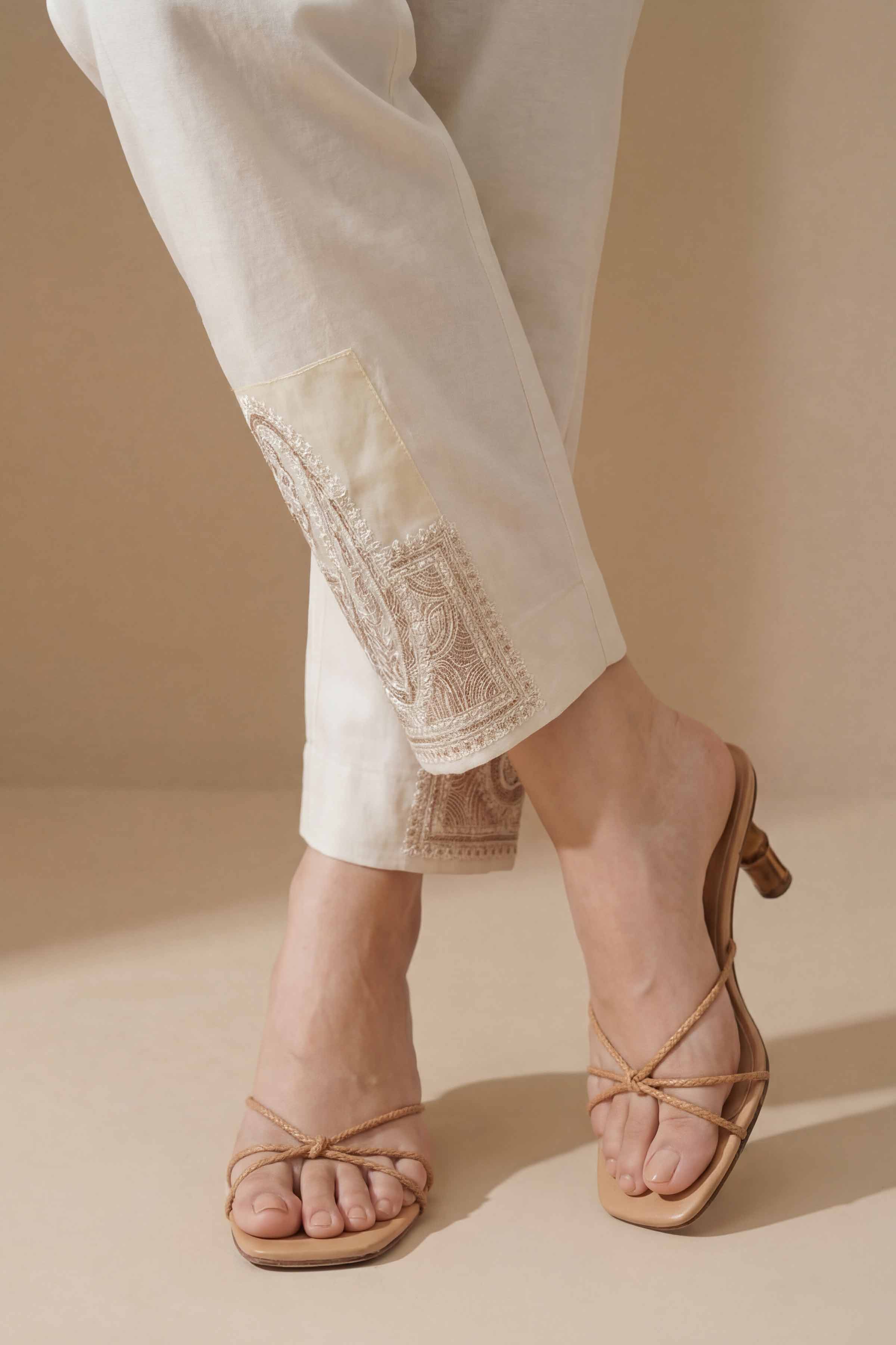 Embroidered Pants - PS26-184