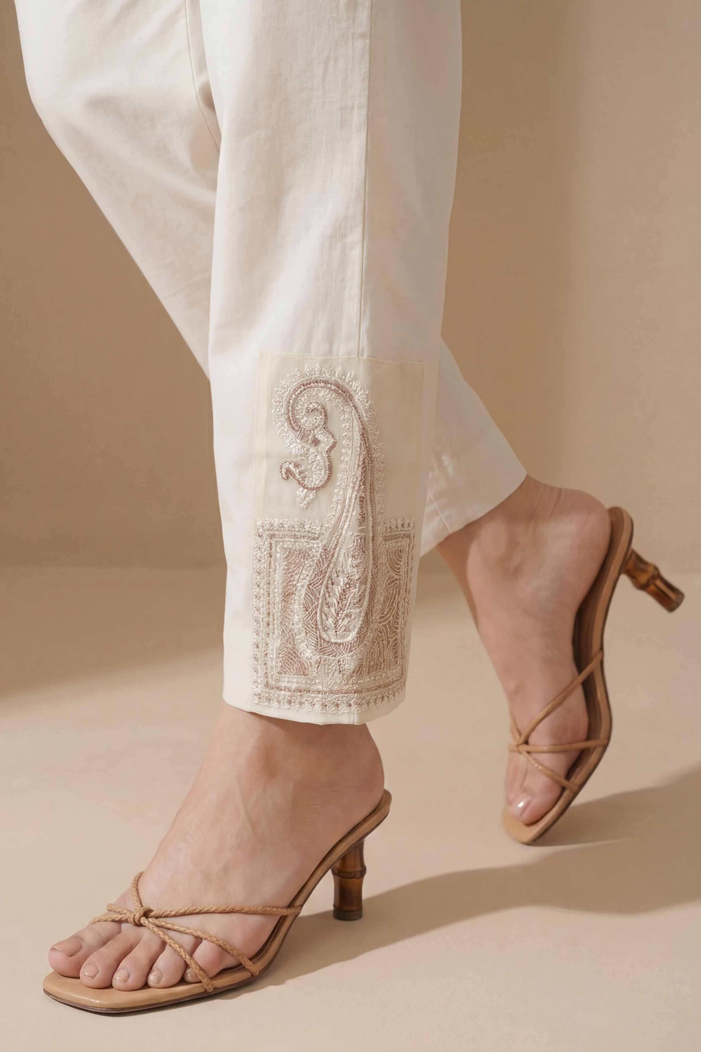 Embroidered Pants - PS26-184