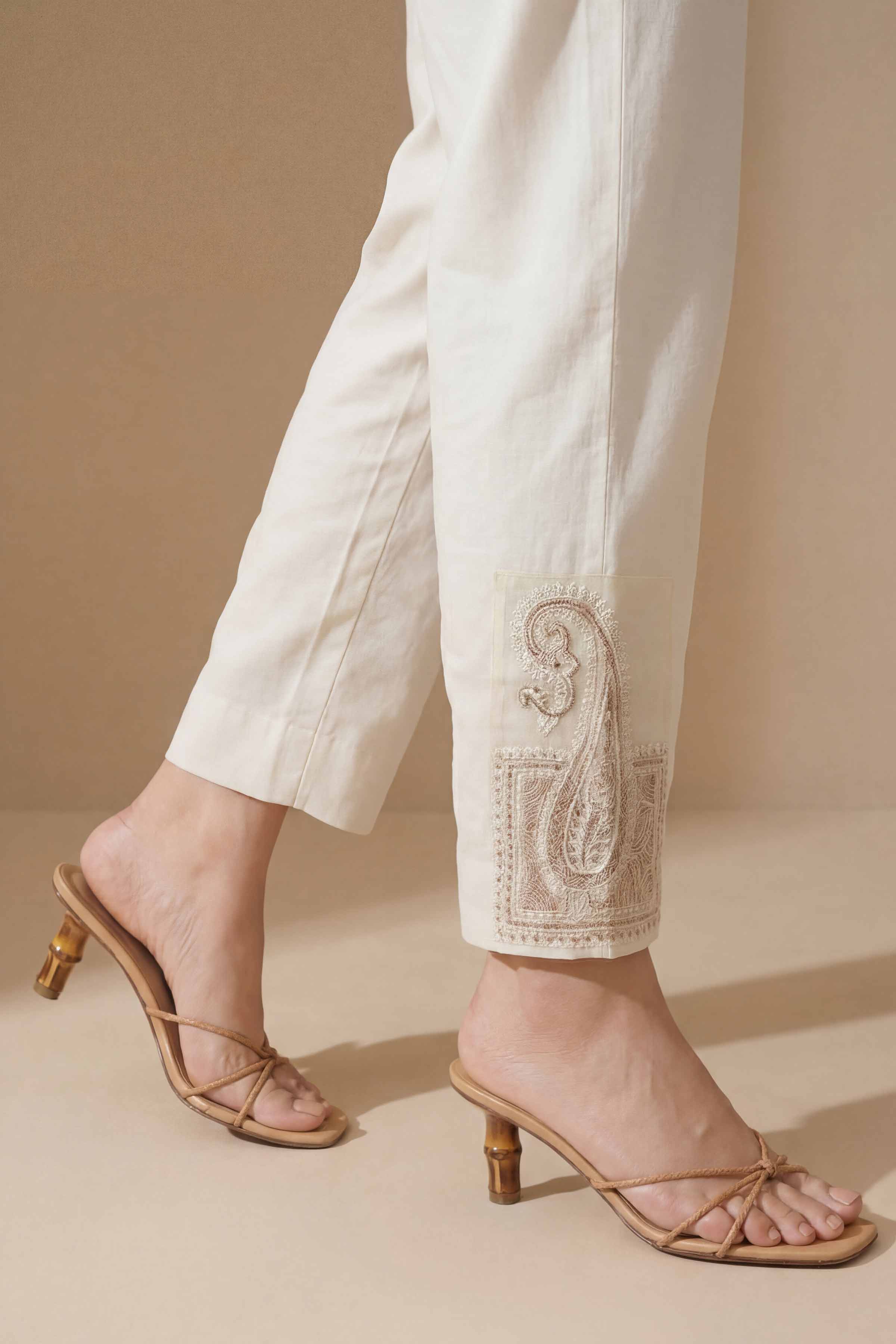 Embroidered Pants - PS26-184