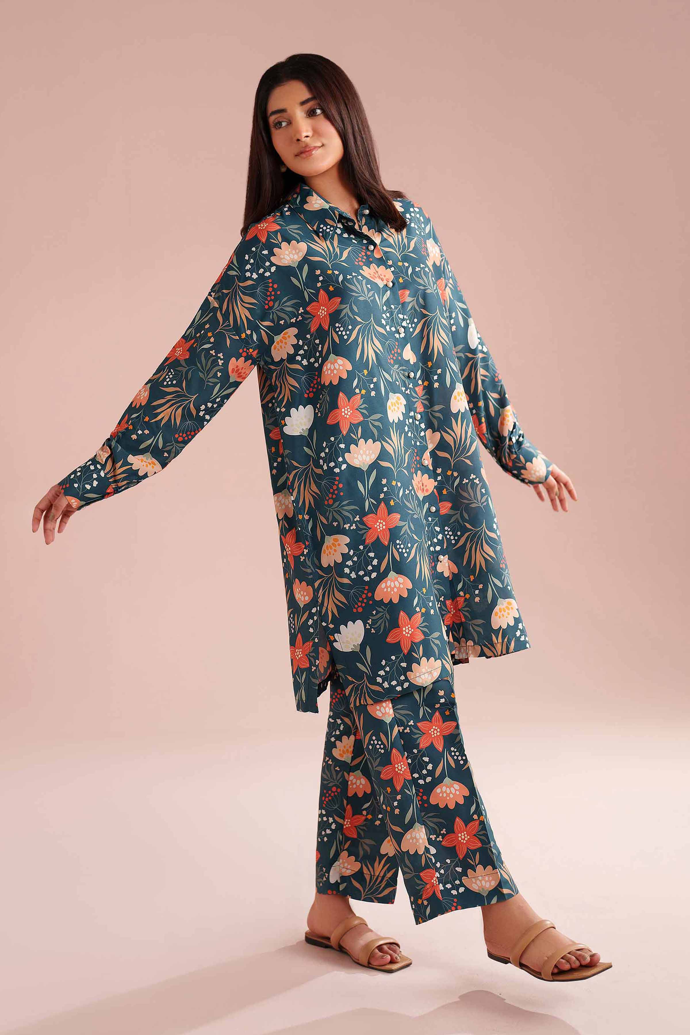 2 Piece - Printed Suit - PS26-74