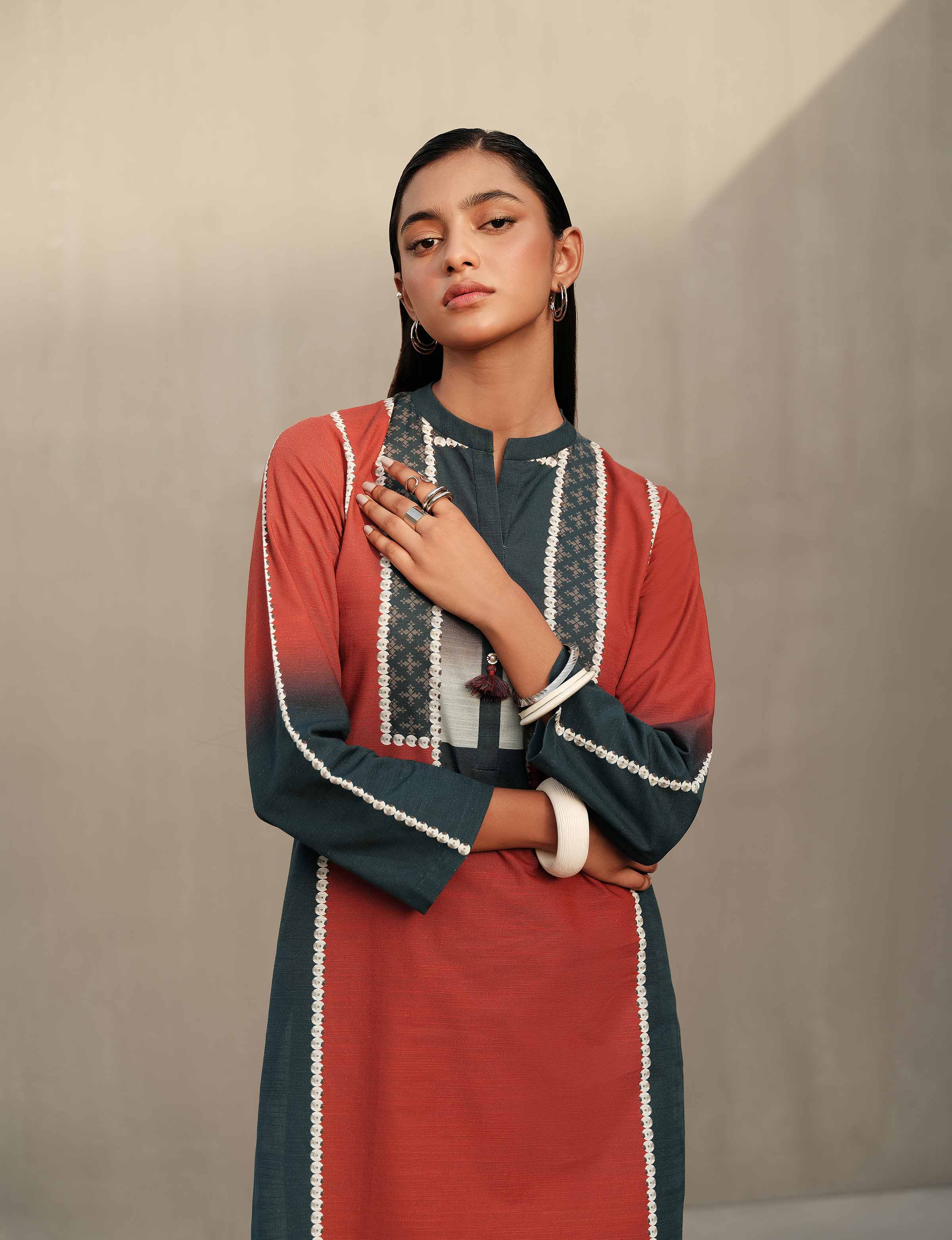 2 Piece - Printed Suit - PW23-173