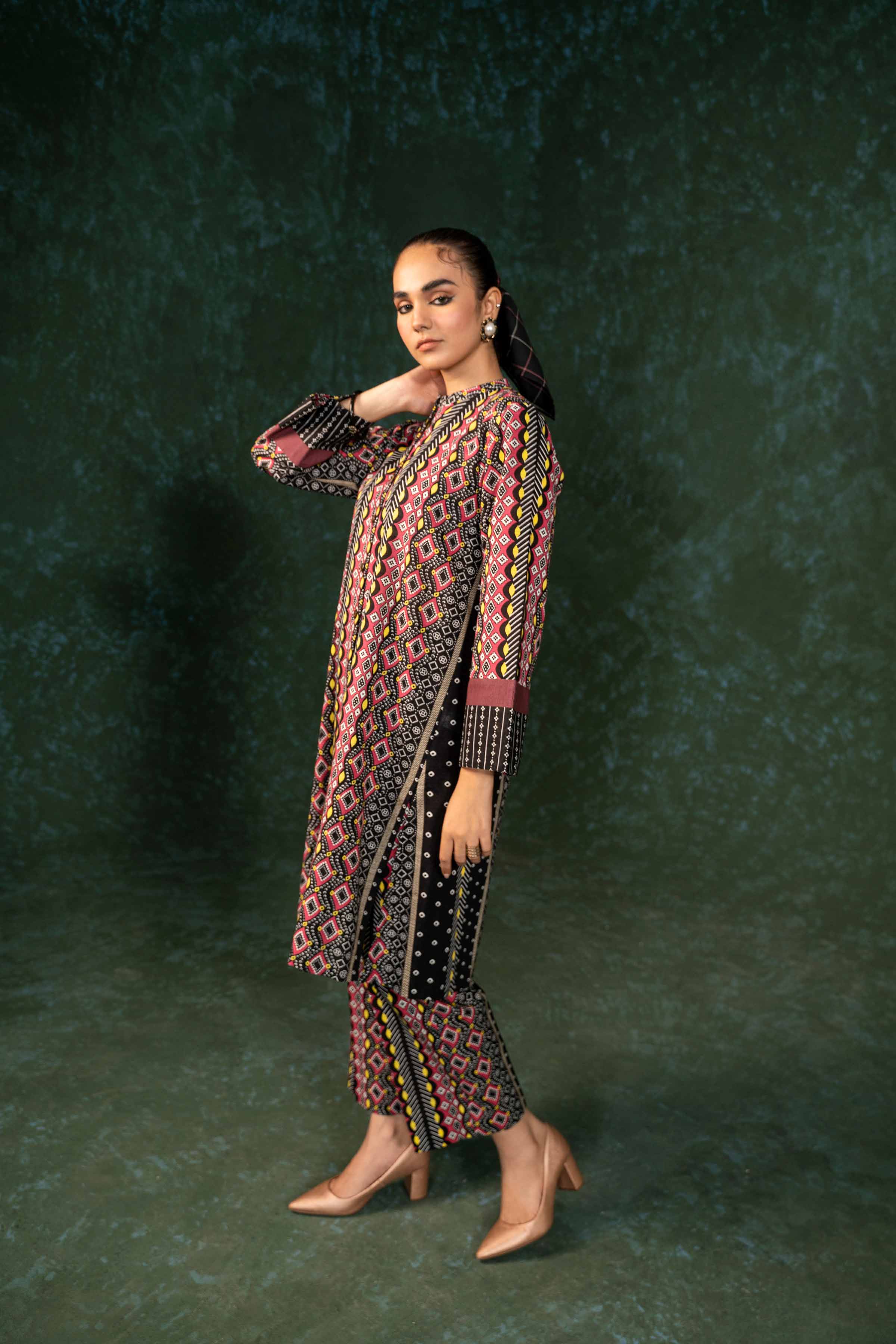 2 Piece - Printed Suit - PW23-294