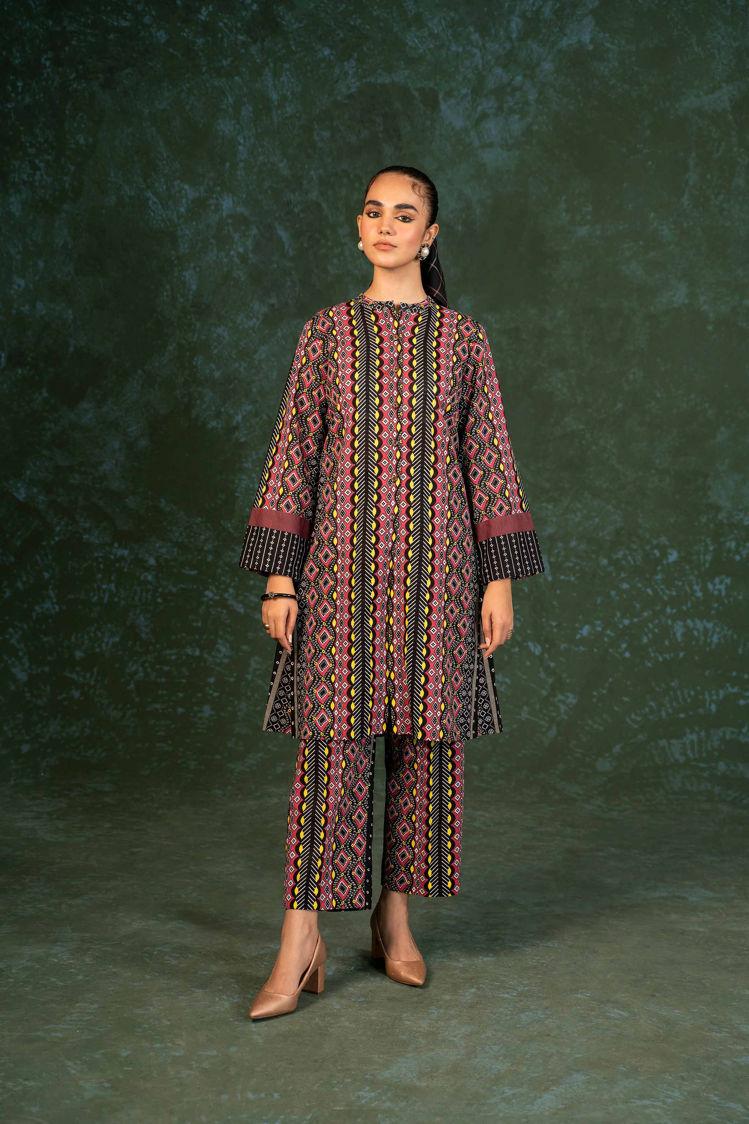 2 Piece - Printed Suit - PW23-294