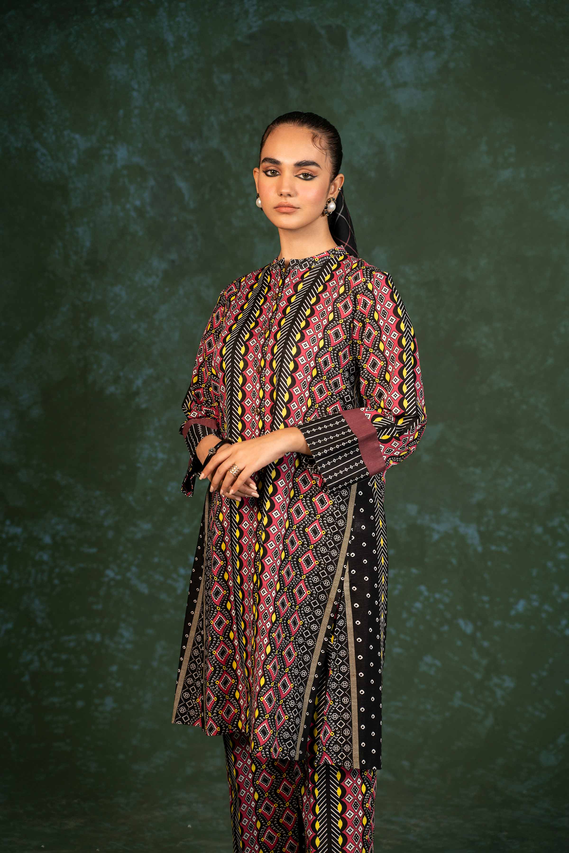 2 Piece - Printed Suit - PW23-294