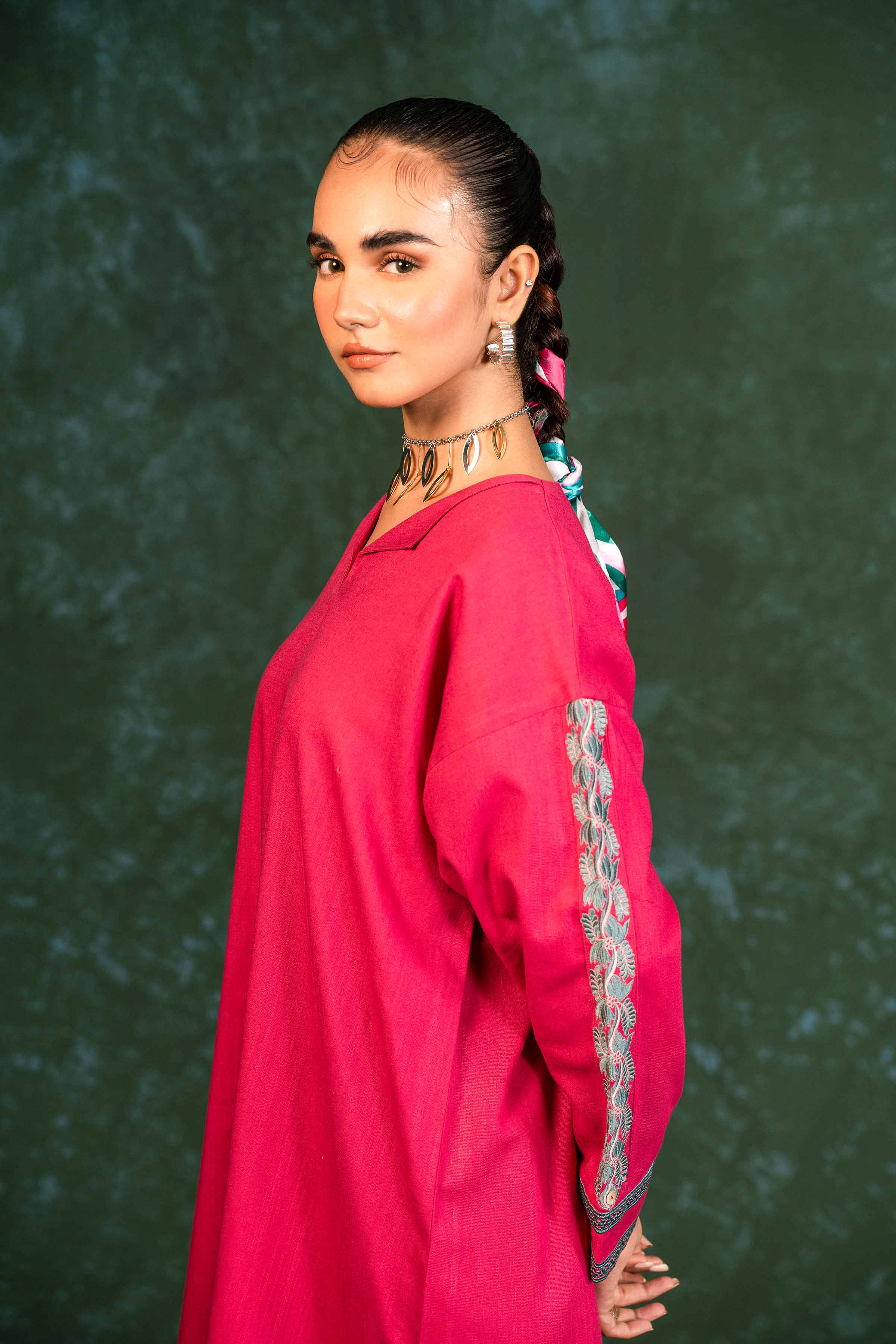 2 Piece - Embroidered Suit - PW23-64