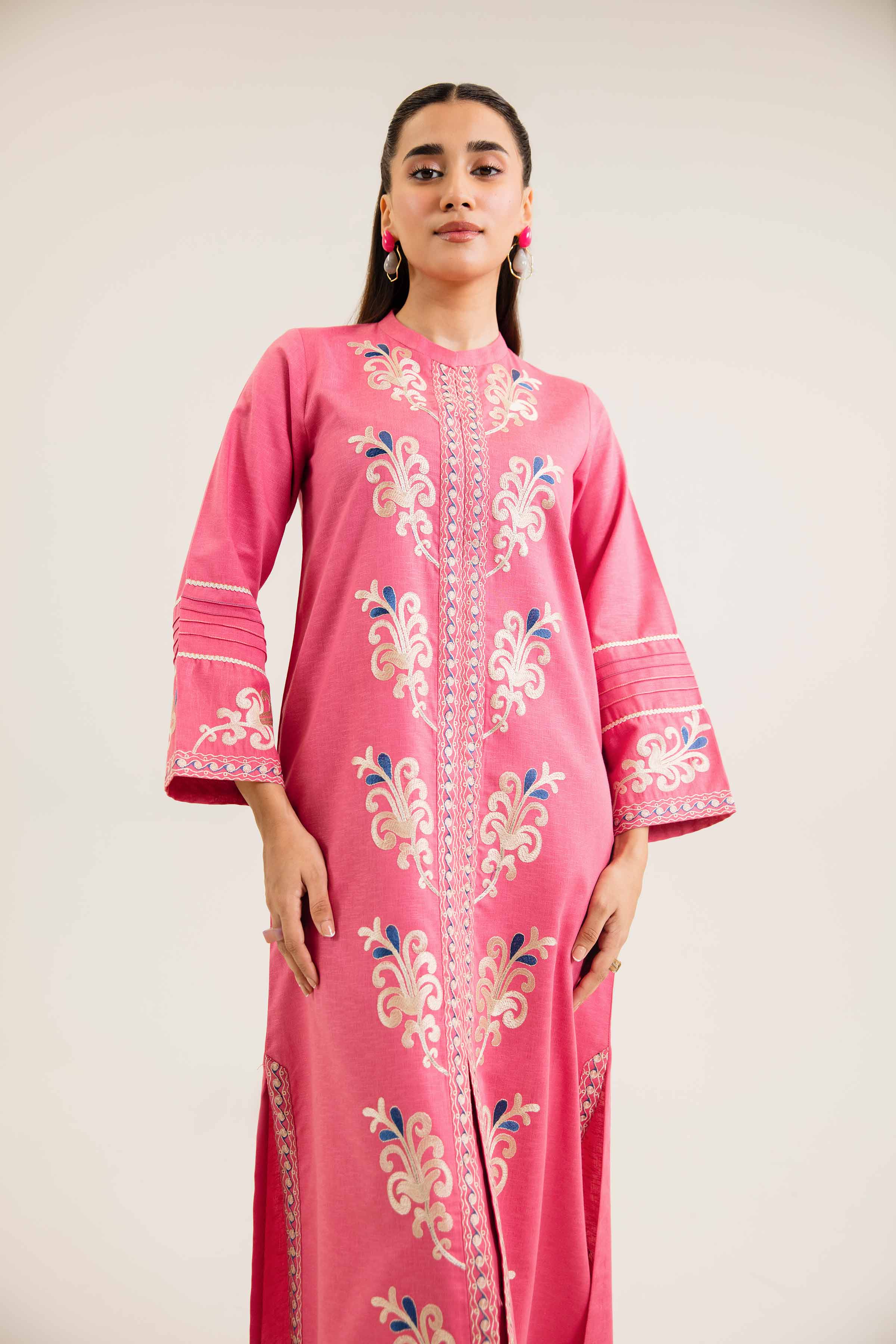 2 Piece - Embroidered Suit - PW24-116
