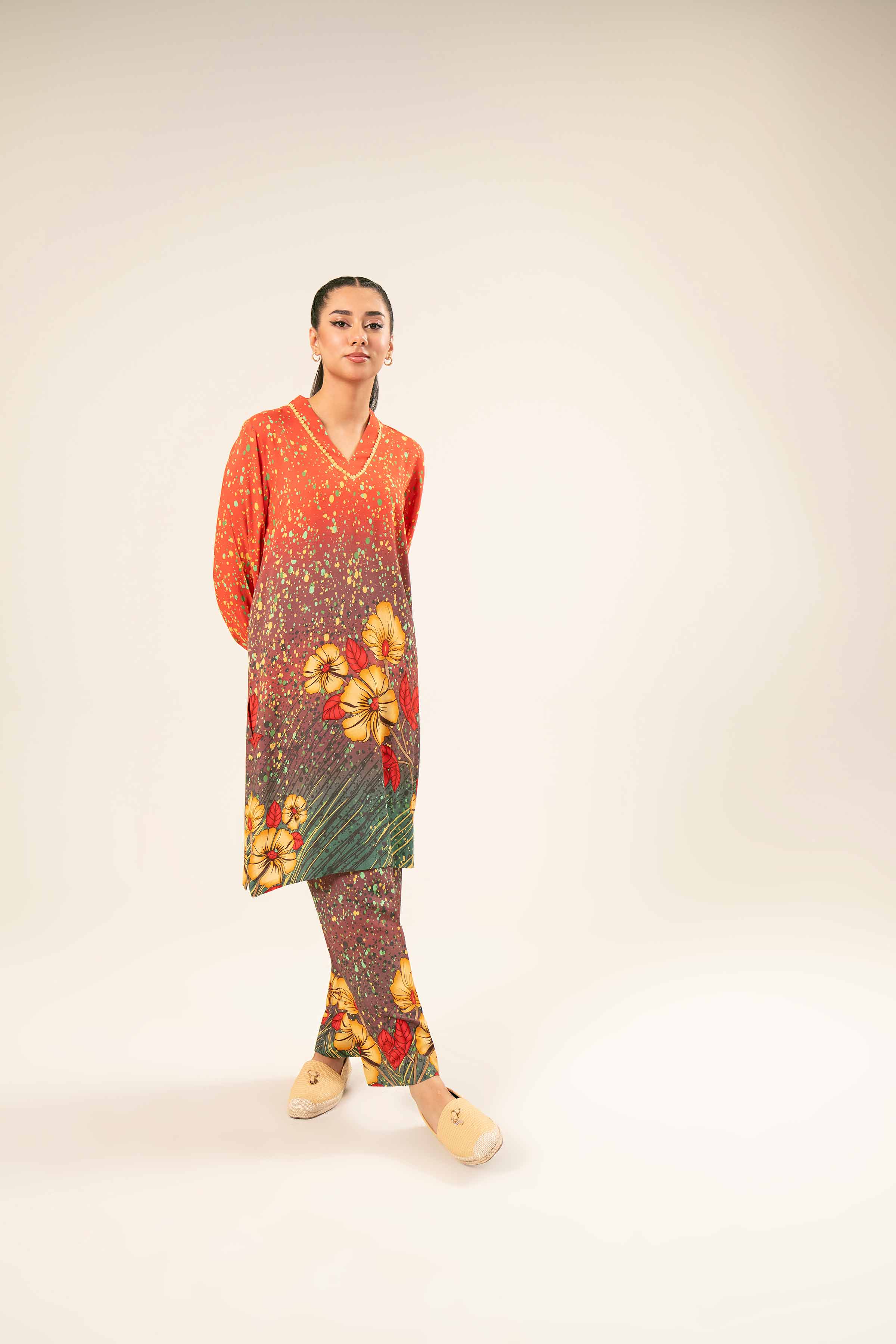 2 Piece - Printed Suit - PW24-120