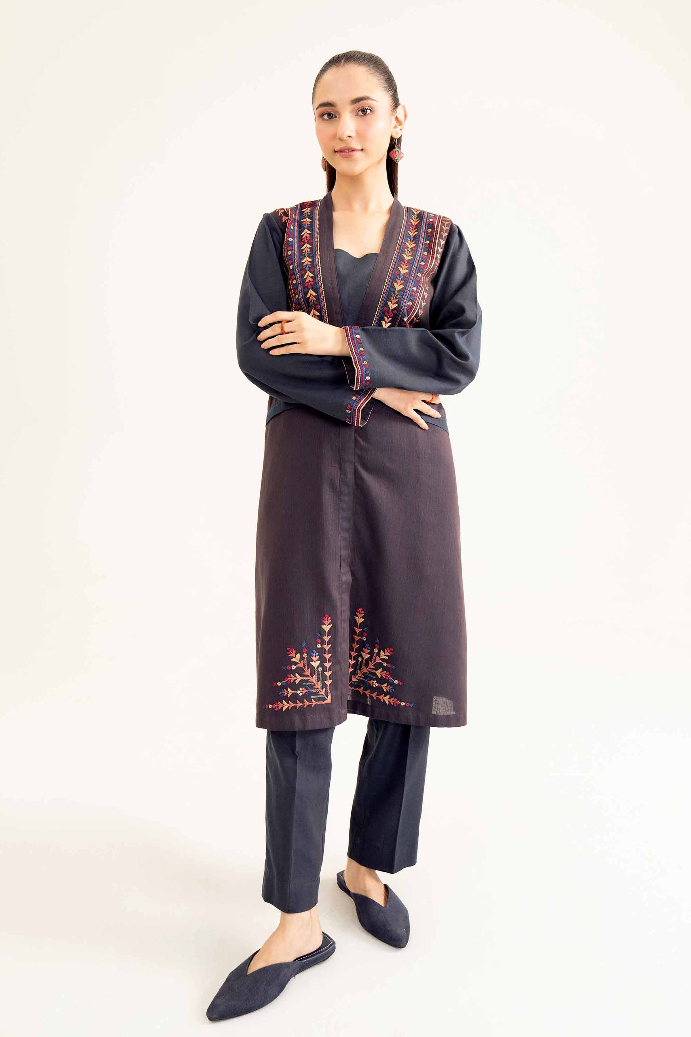 2 Piece - Embroidered Suit - PW24-20
