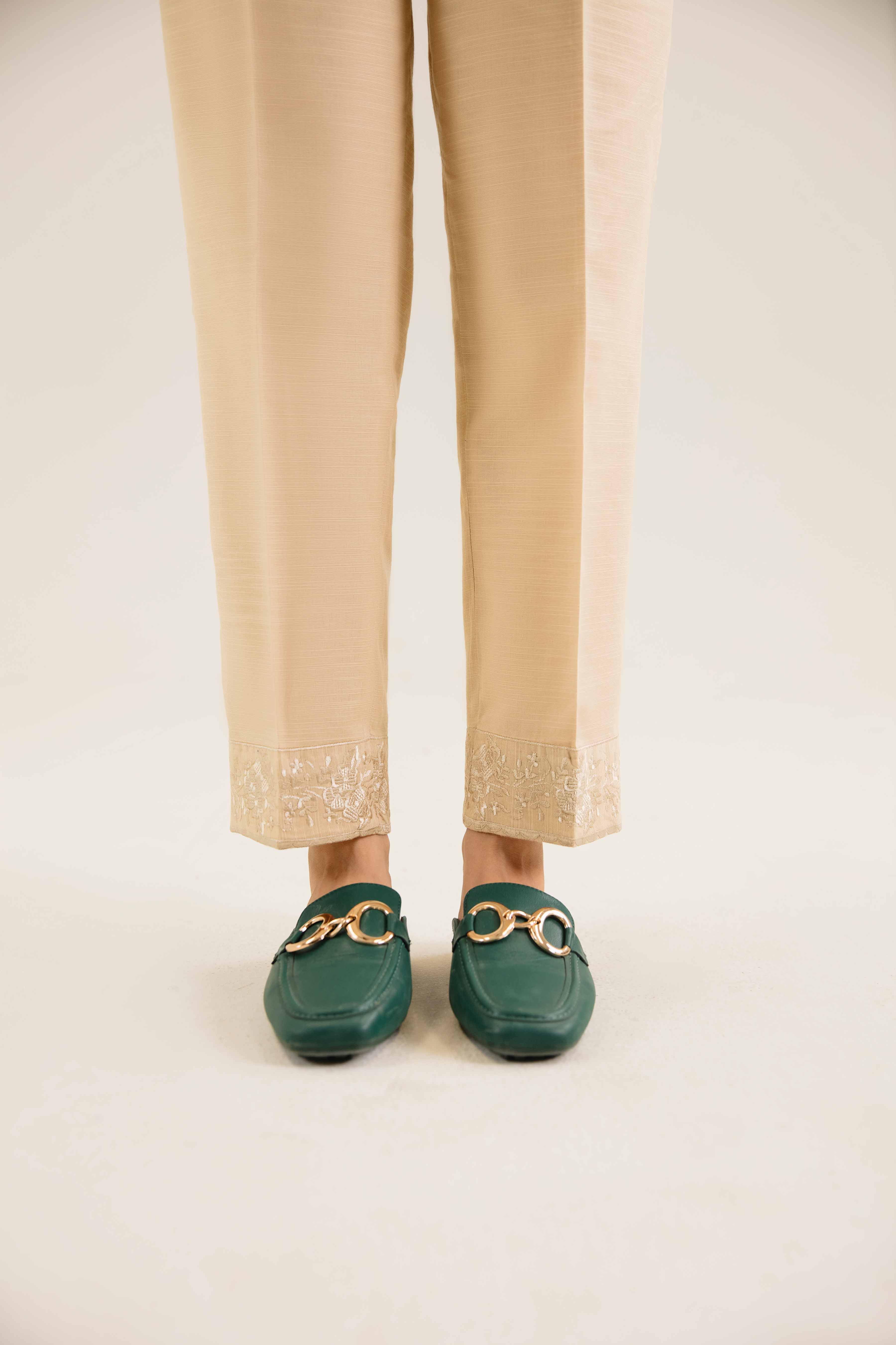 Embroidered Trousers - PW24-276
