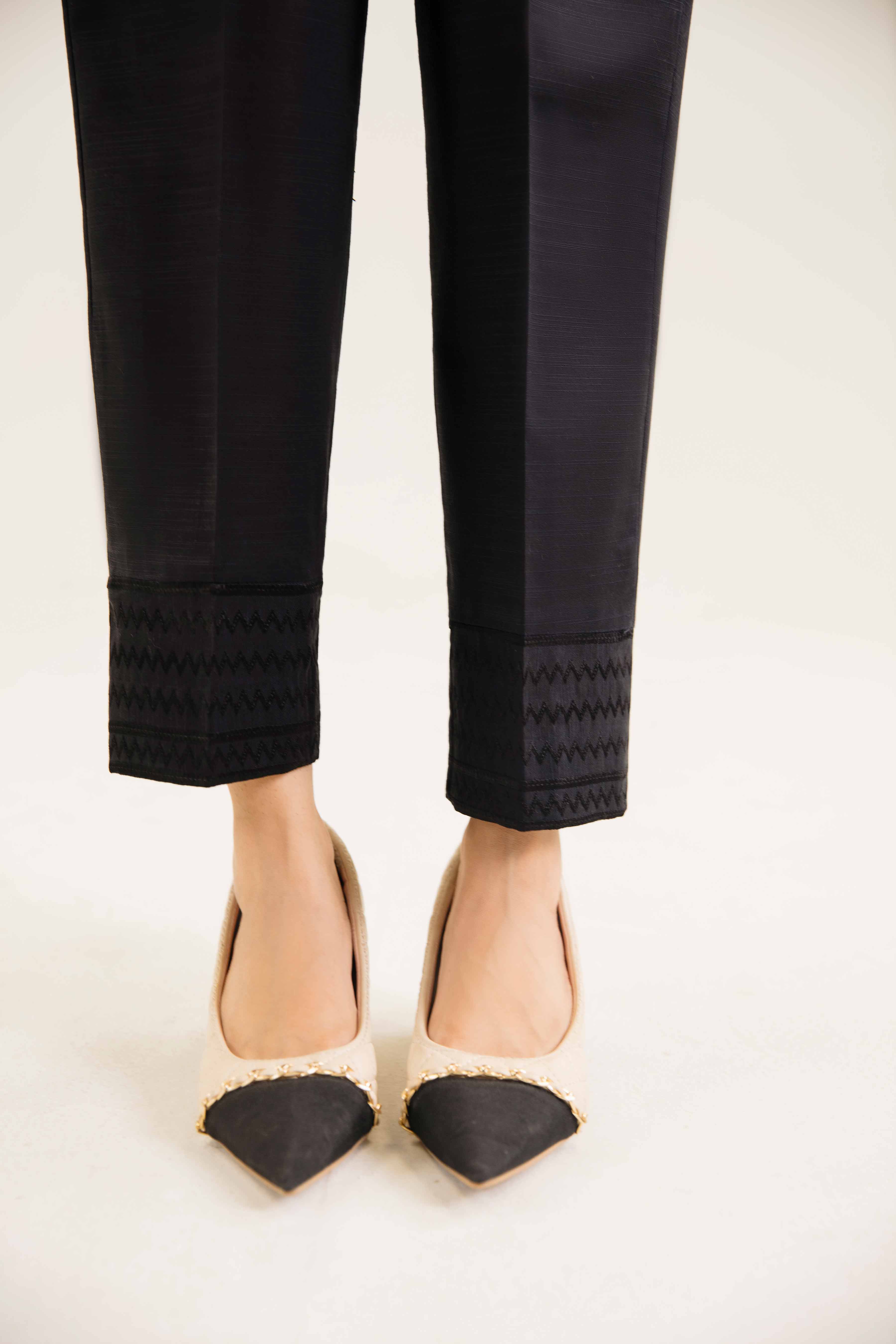 Embroidered Trousers - PW24-293