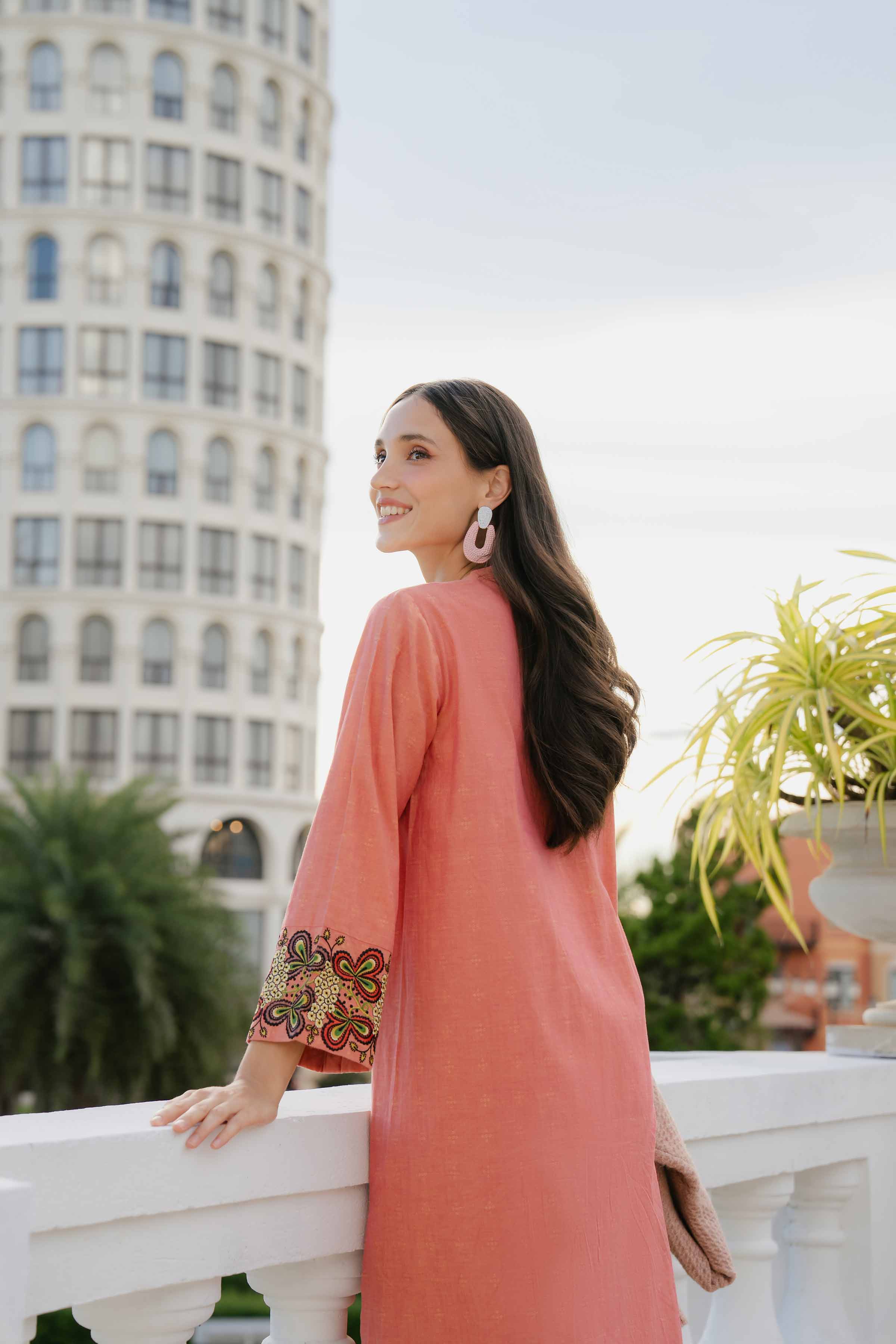 2 Piece - Embroidered Suit - PW24-30