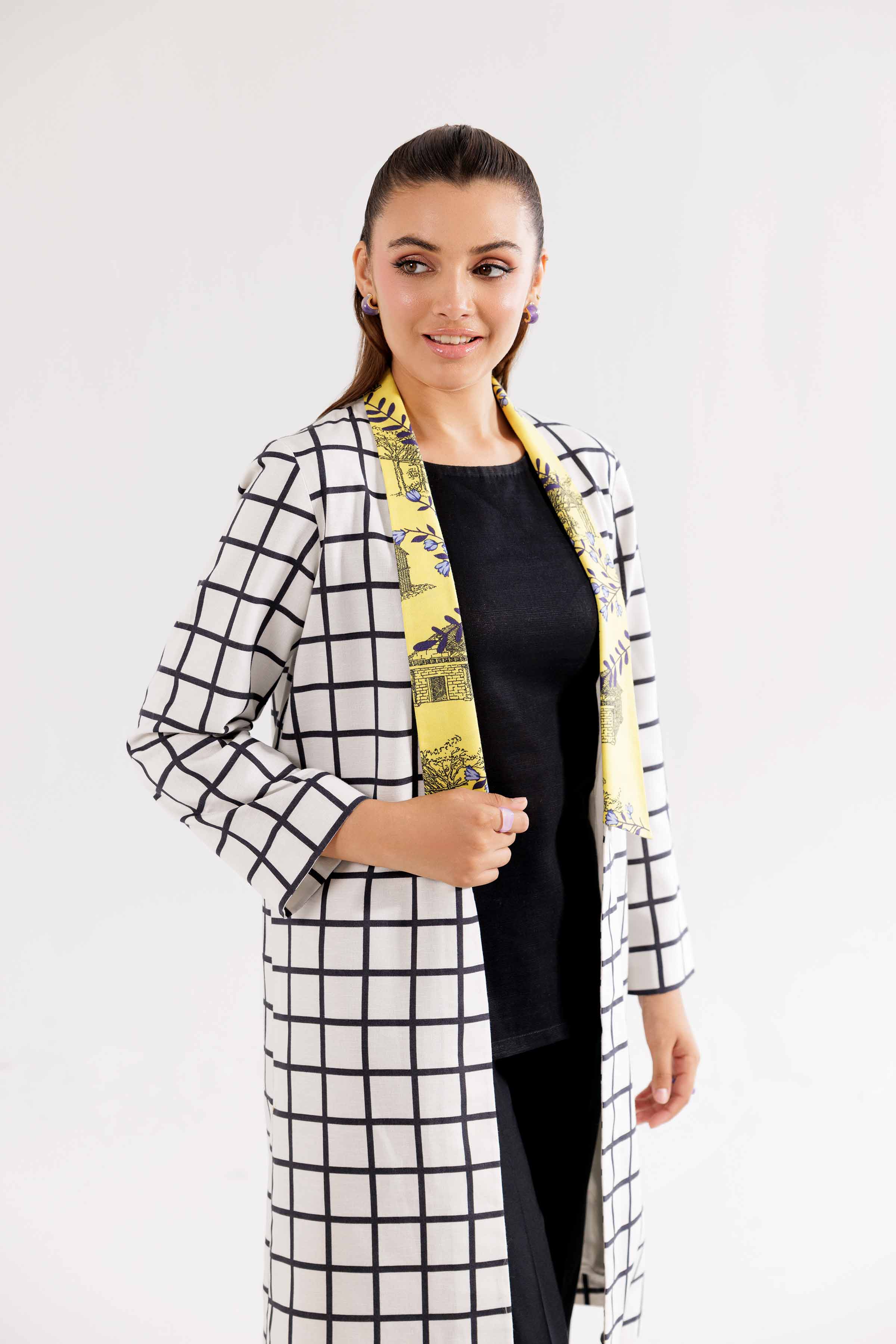 Printed Jacket - PW24-370