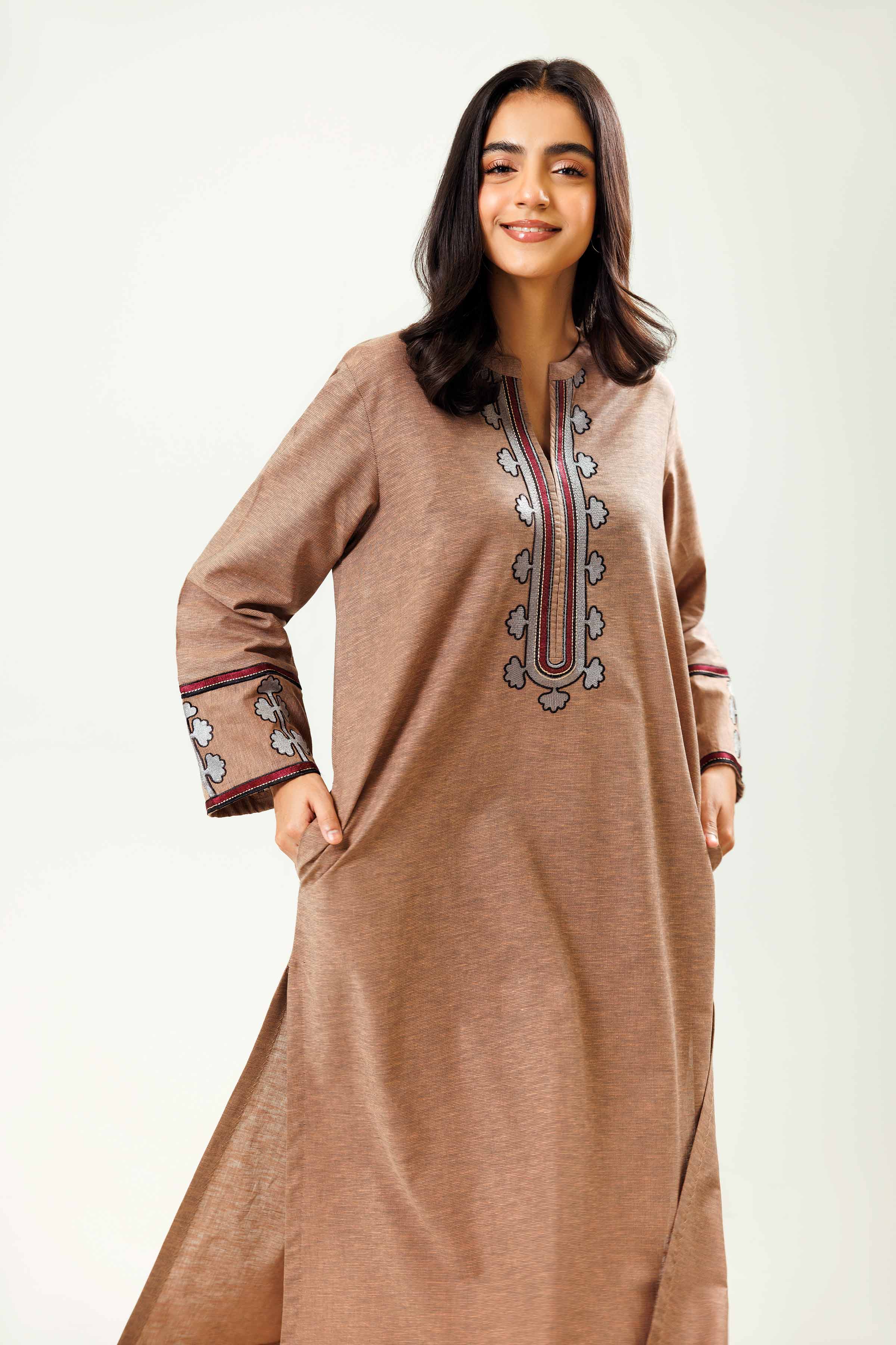 2 Piece - Embroidered Suit - PW24-55