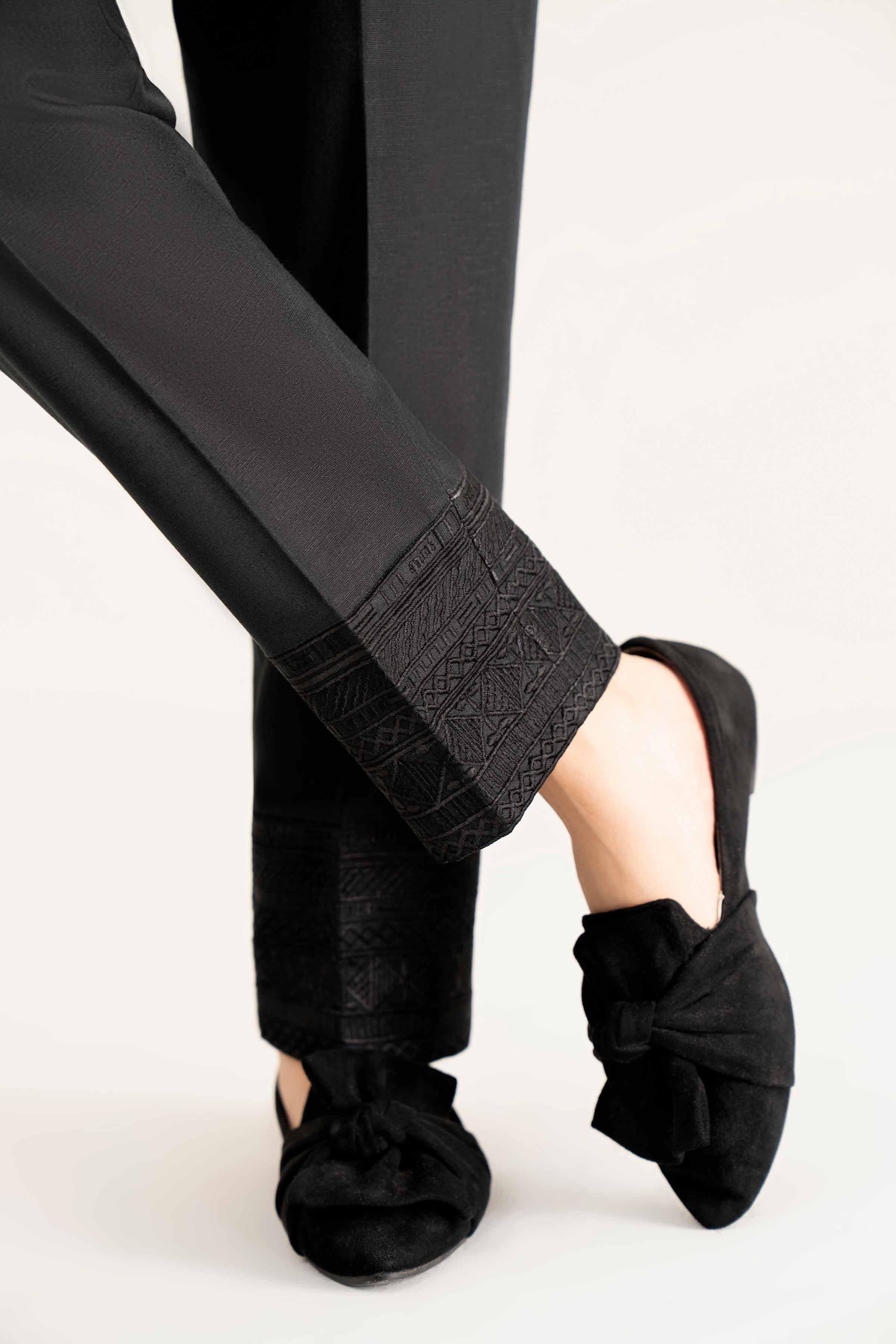 Embroidered Trousers - PW24-65