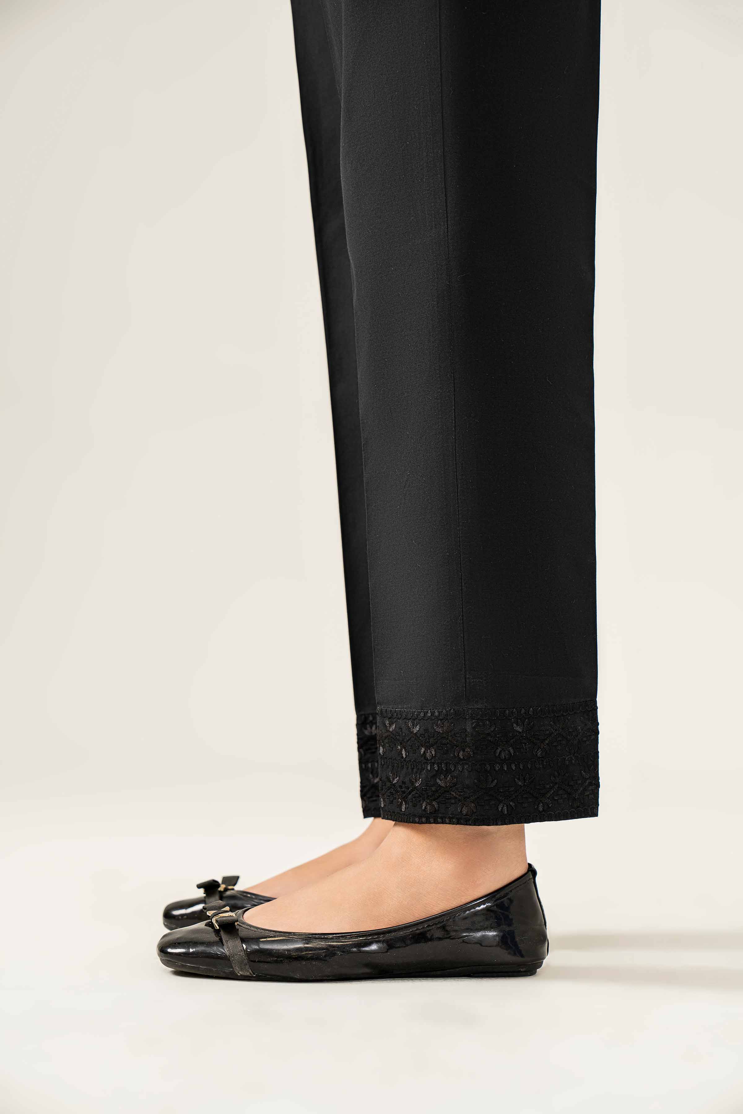 Embroidered Trousers - PW24-74