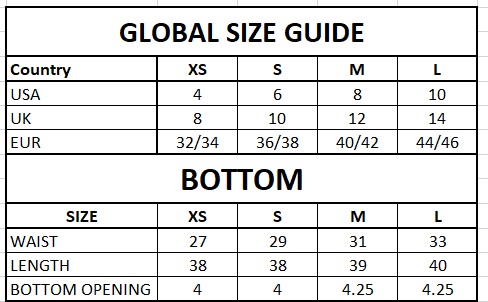 Size Guide
