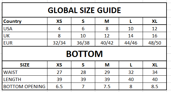 Size Guide
