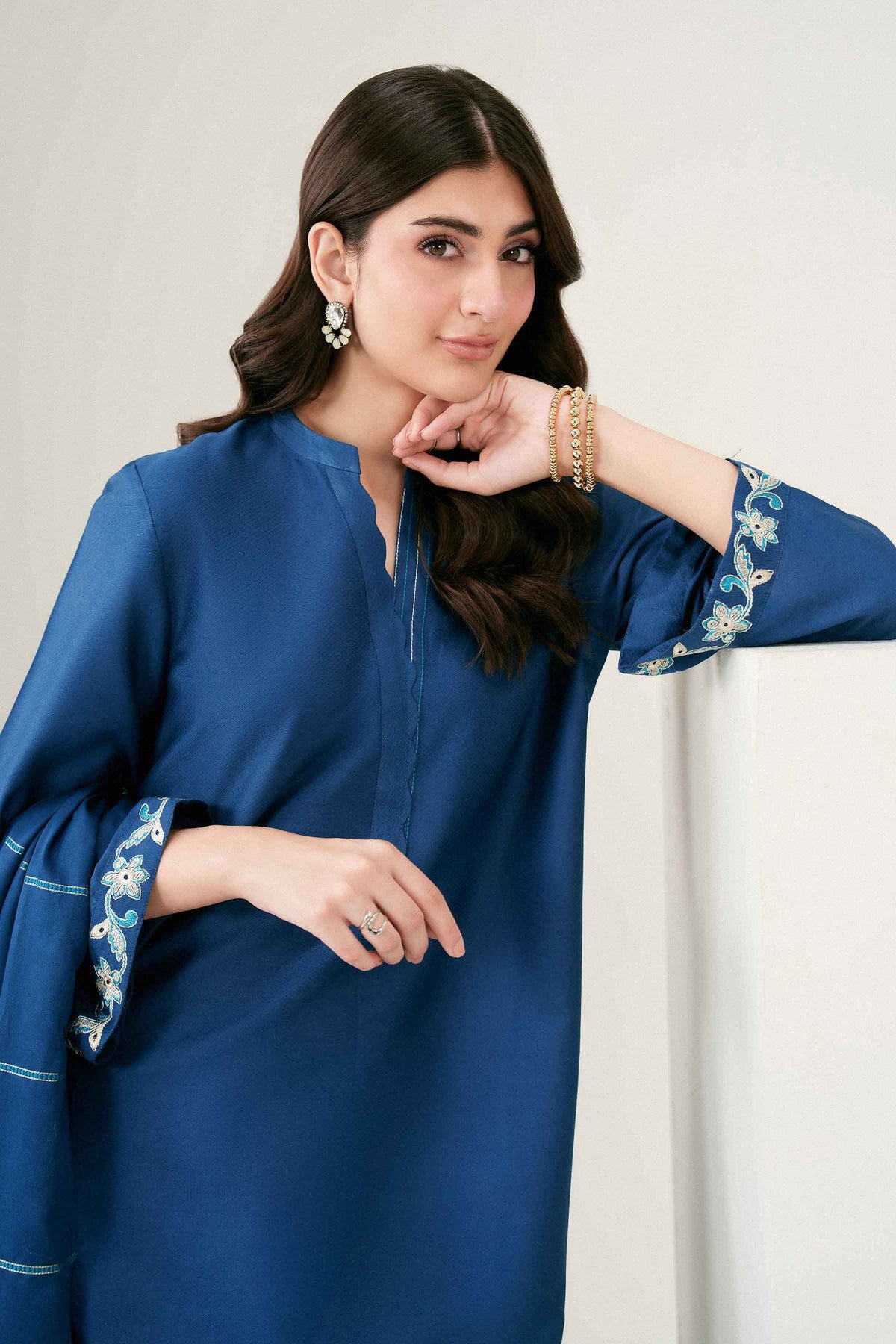 2 Piece - Embroidered Suit - PW25-194 for Women - Pret Collection | Nishat UAE | Shop Online
