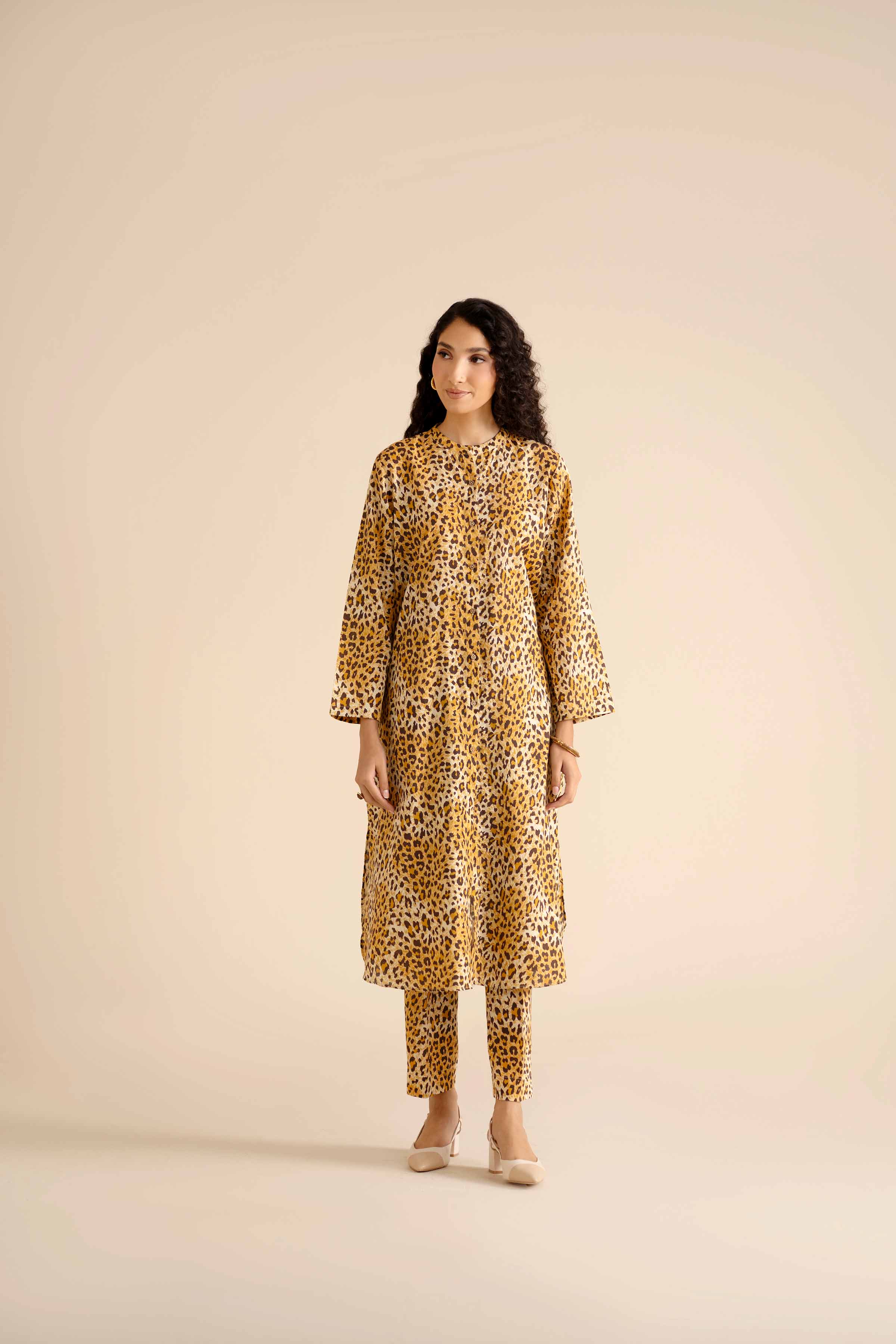 NISHATUAE - Multi Solids Karandi 2-piece Ready to wear Dress