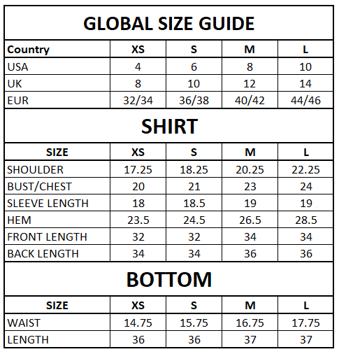 Size Guide