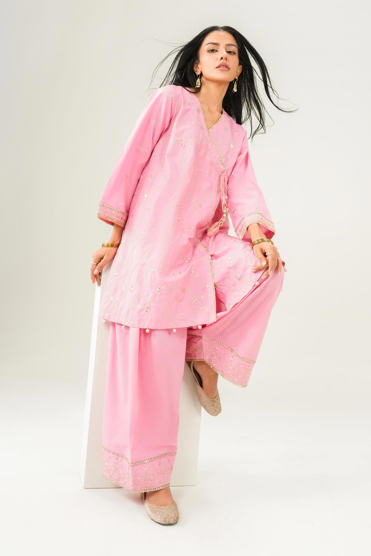 2 Piece - Embroidered Suit - PW25-264-for Women -  Pret Collection | Nishat UAE | Shop Online 