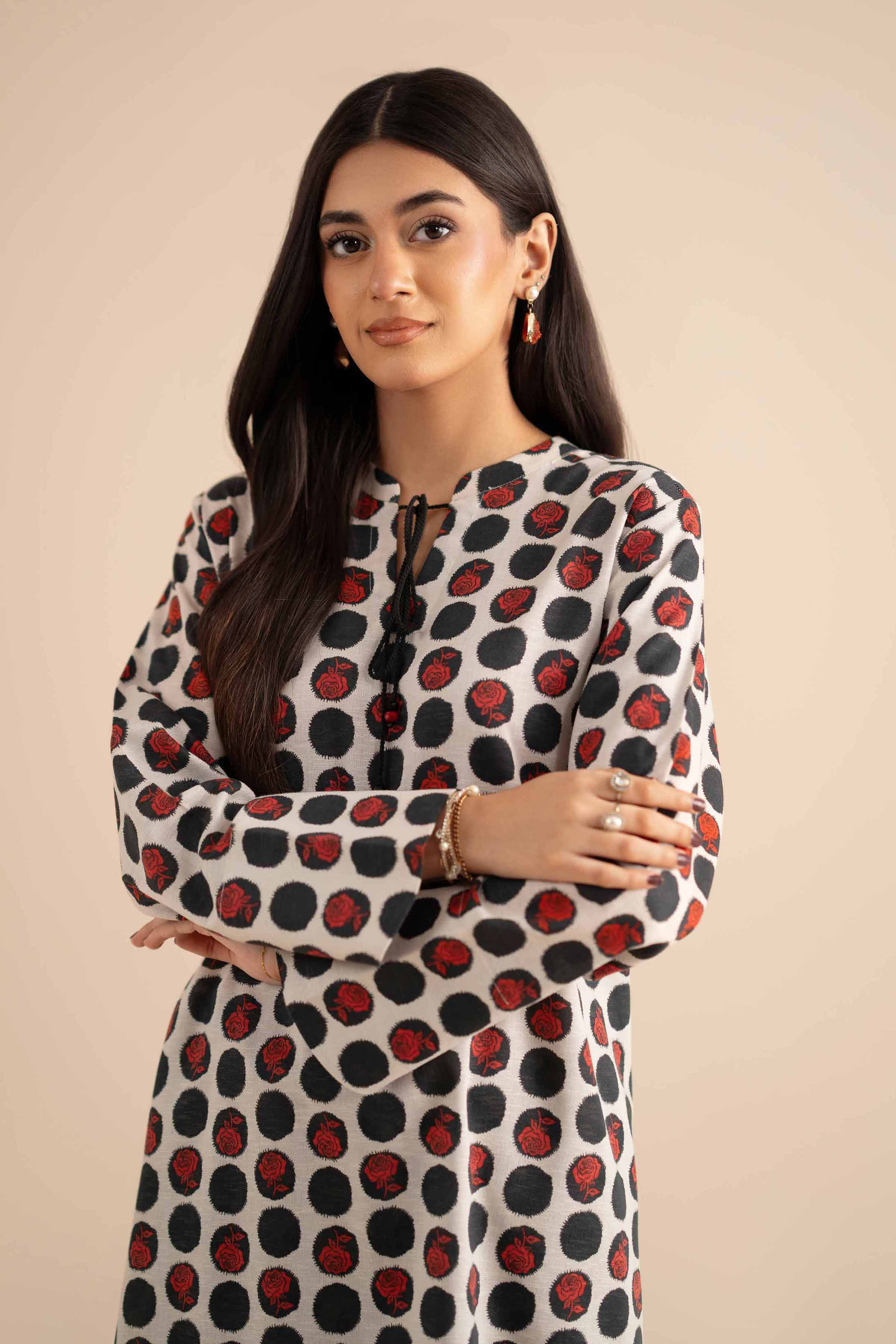 NISHATUAE - Multi Printed Karandi 2-piece Ready to wear Dress