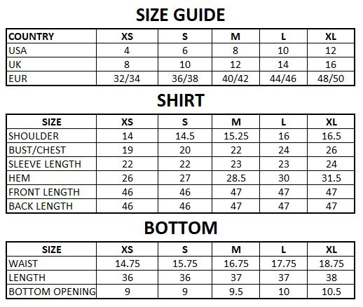 Size Guide