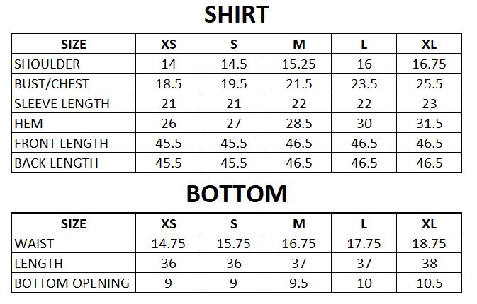 Size Guide