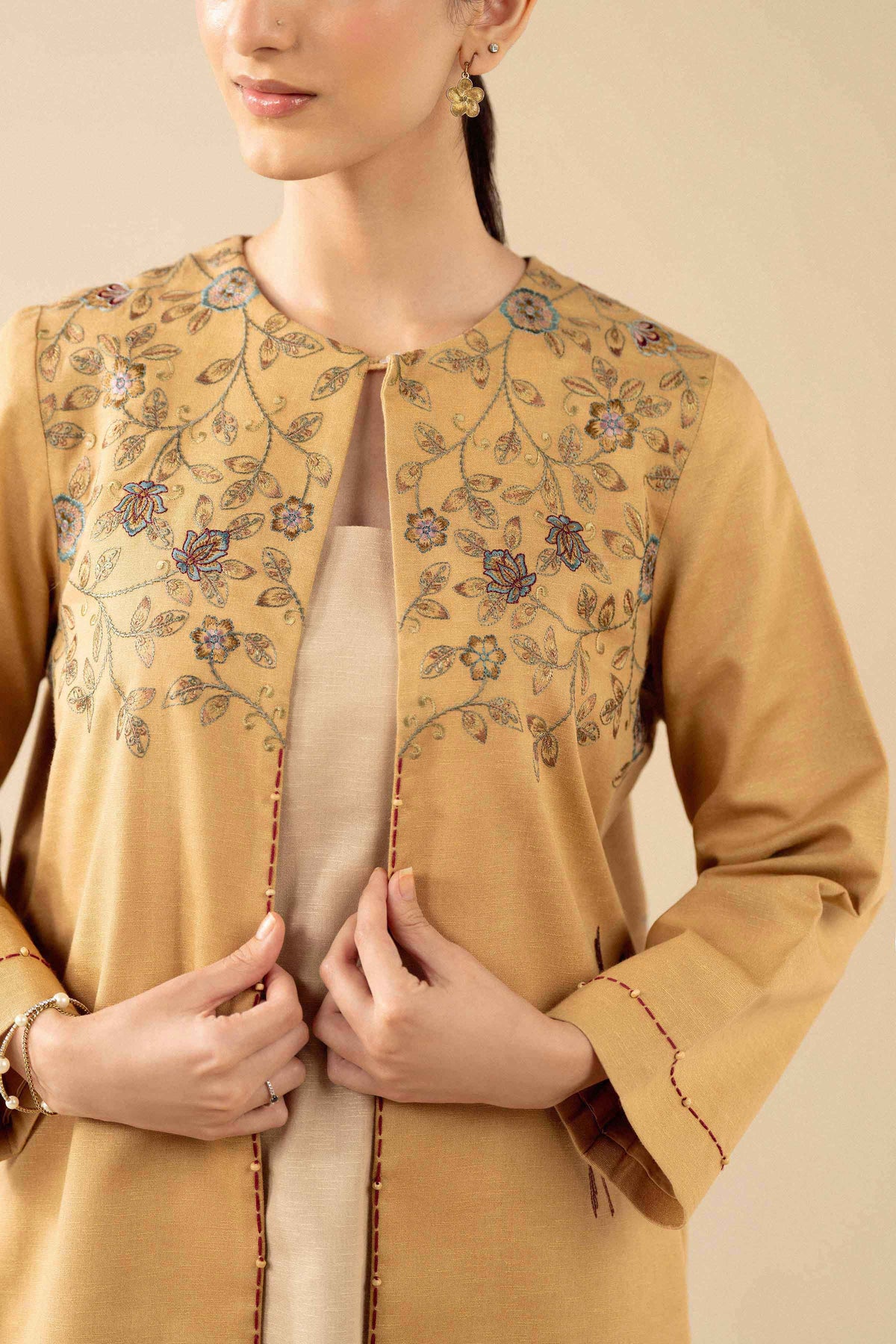 Embroidered Jacket - PW25-546