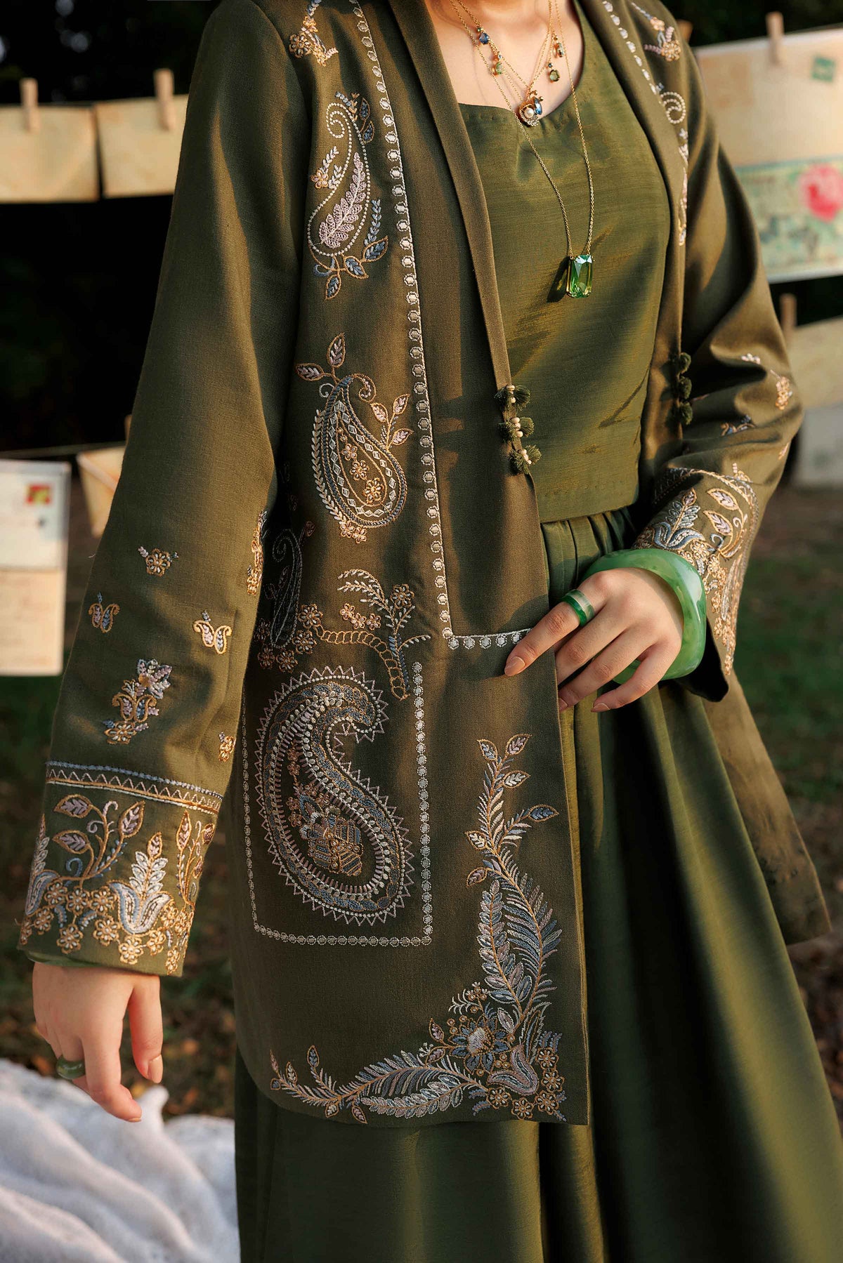 Embroidered Jacket - PW25-547