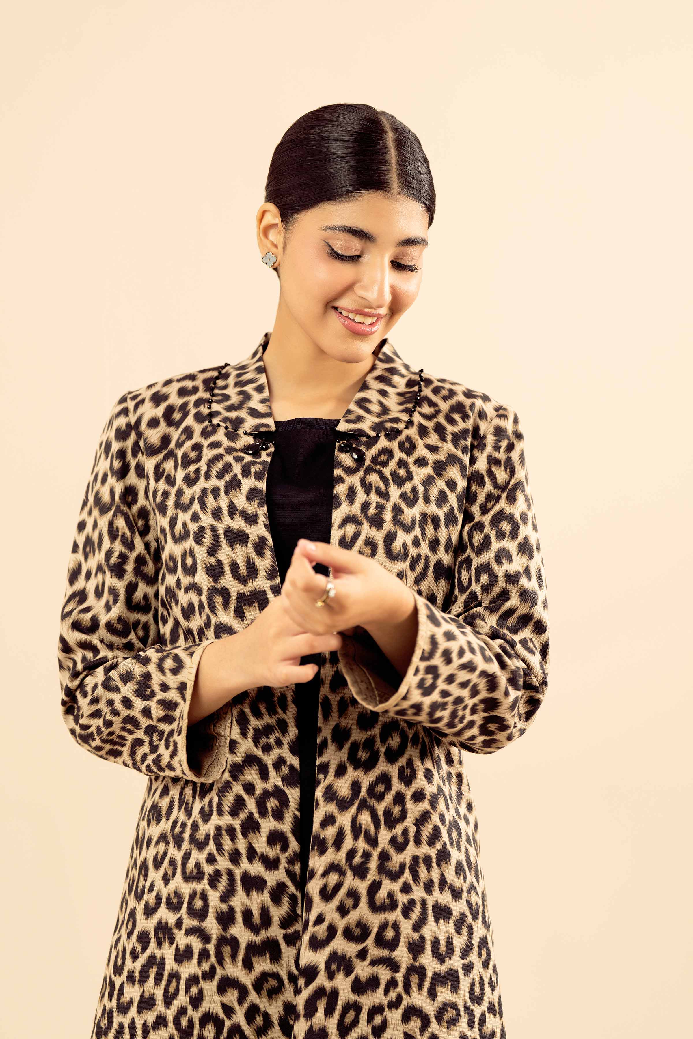 NISHATUAE - Multi Printed Karandi Ready to wear Jacket