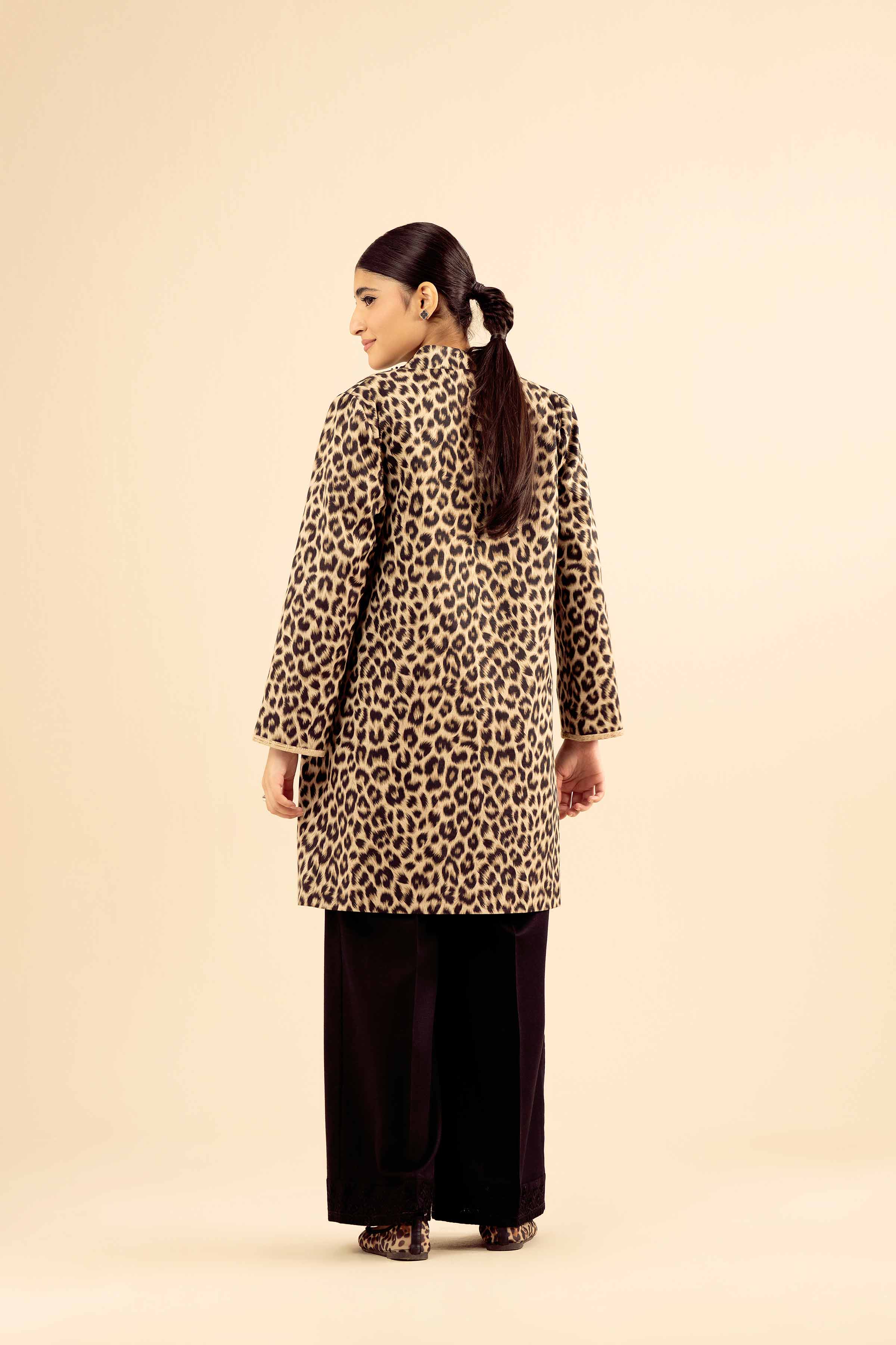 NISHATUAE - Multi Printed Karandi Ready to wear Jacket