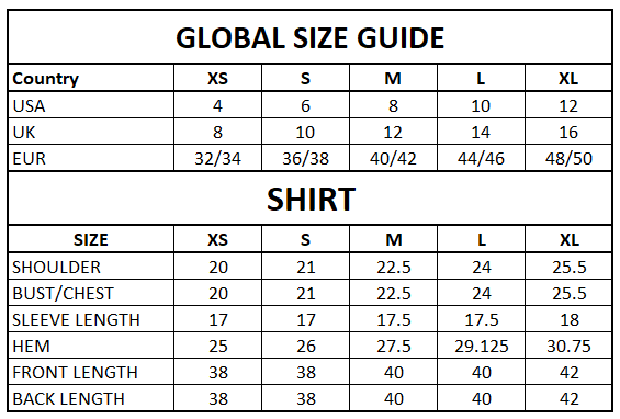 Size Guide