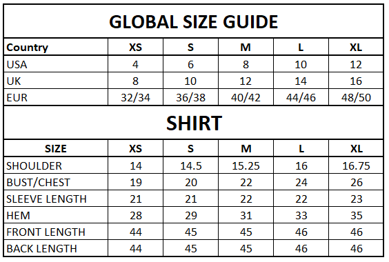 Size Guide