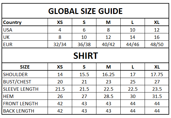 Size Guide