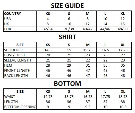 Size Guide