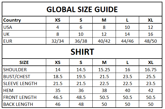 Size Guide
