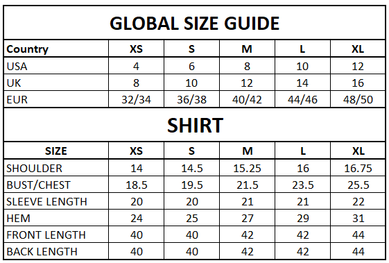 Size Guide