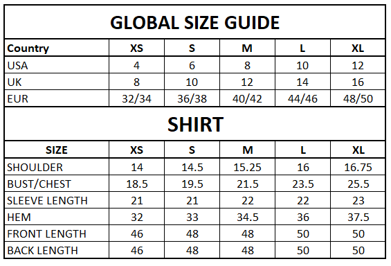 Size Guide