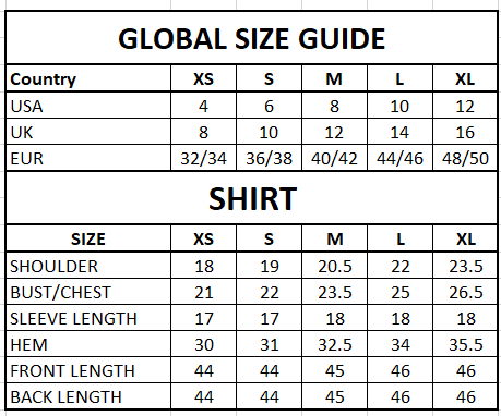 Size Guide