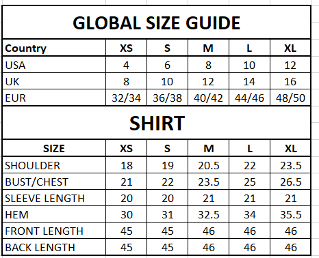 Size Guide