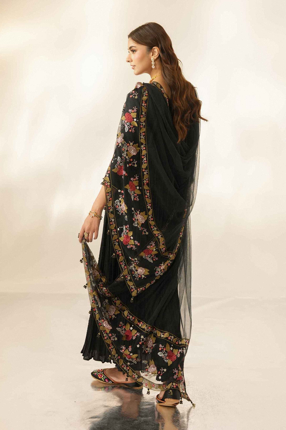 Embroidered Dupatta - ST1DE-LUXE26WV1-5  for Women - Pret Collection | Nishat UAE | Shop Online